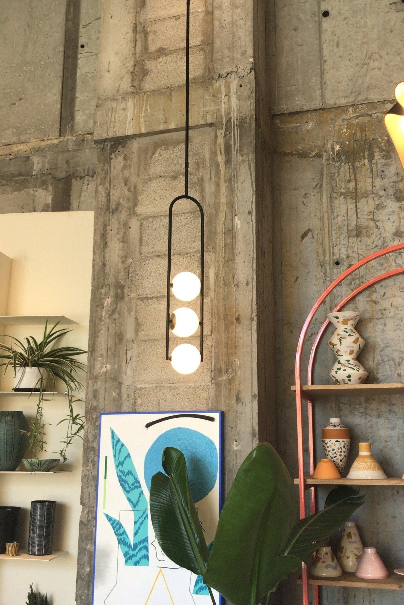 Evelaris Modern Minimalist Nordic Art Metal Glass Pendant Lamp - Letslighting