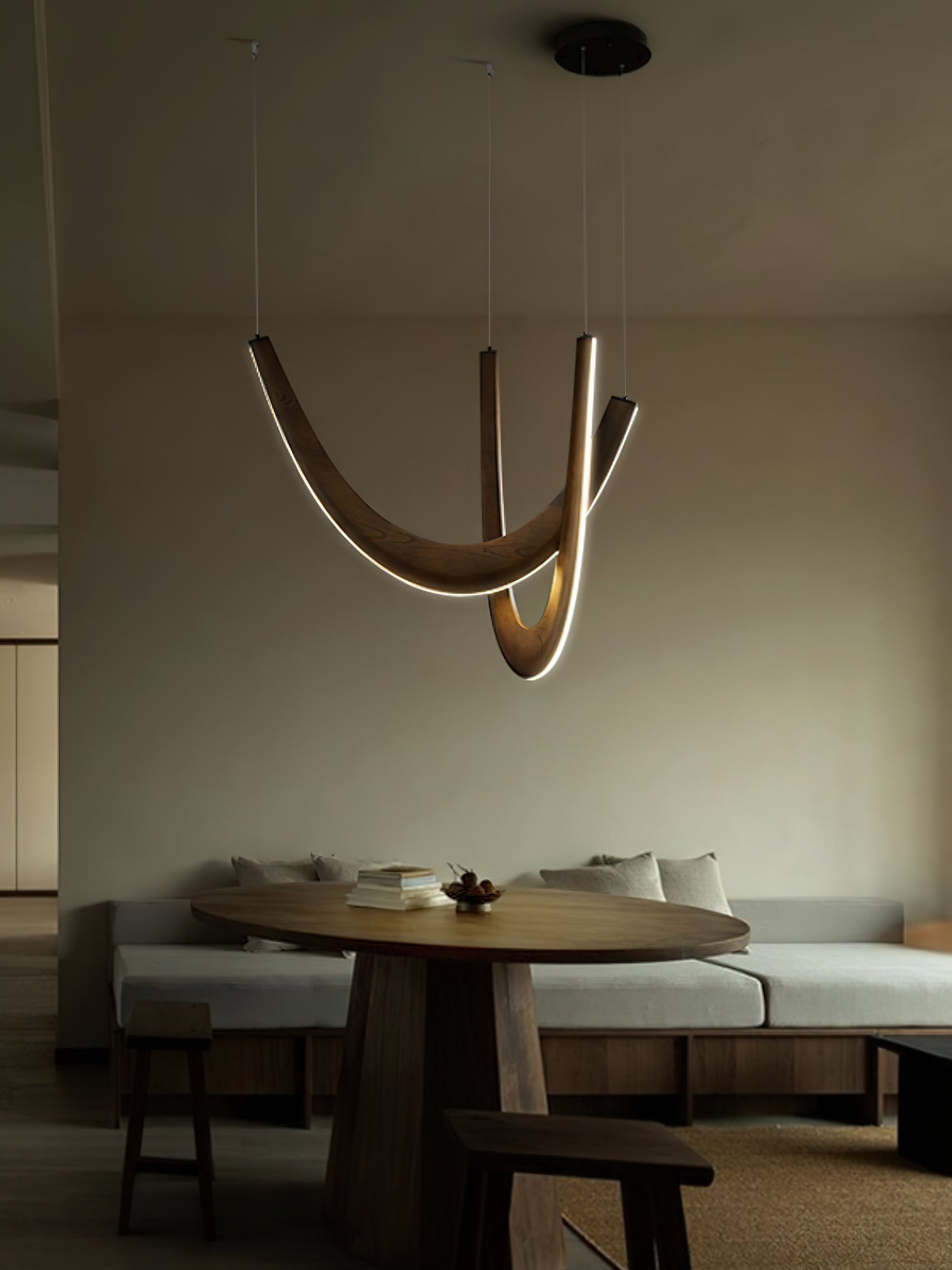 U Wooden Pendant Lamp - Letslighting