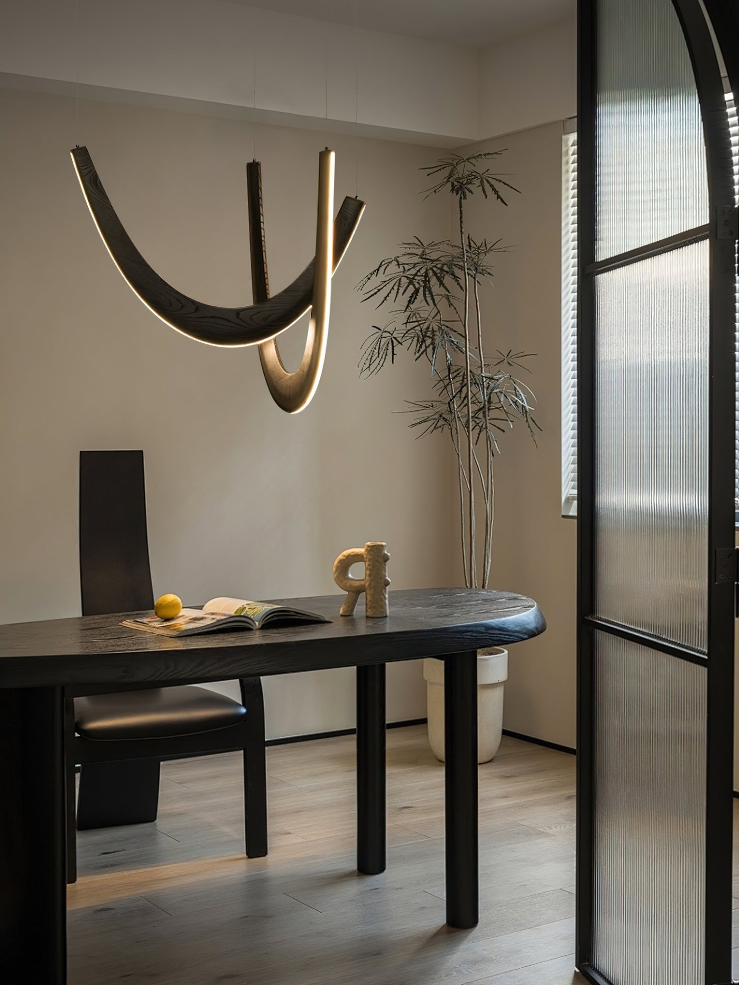 U Wooden Pendant Lamp - Letslighting