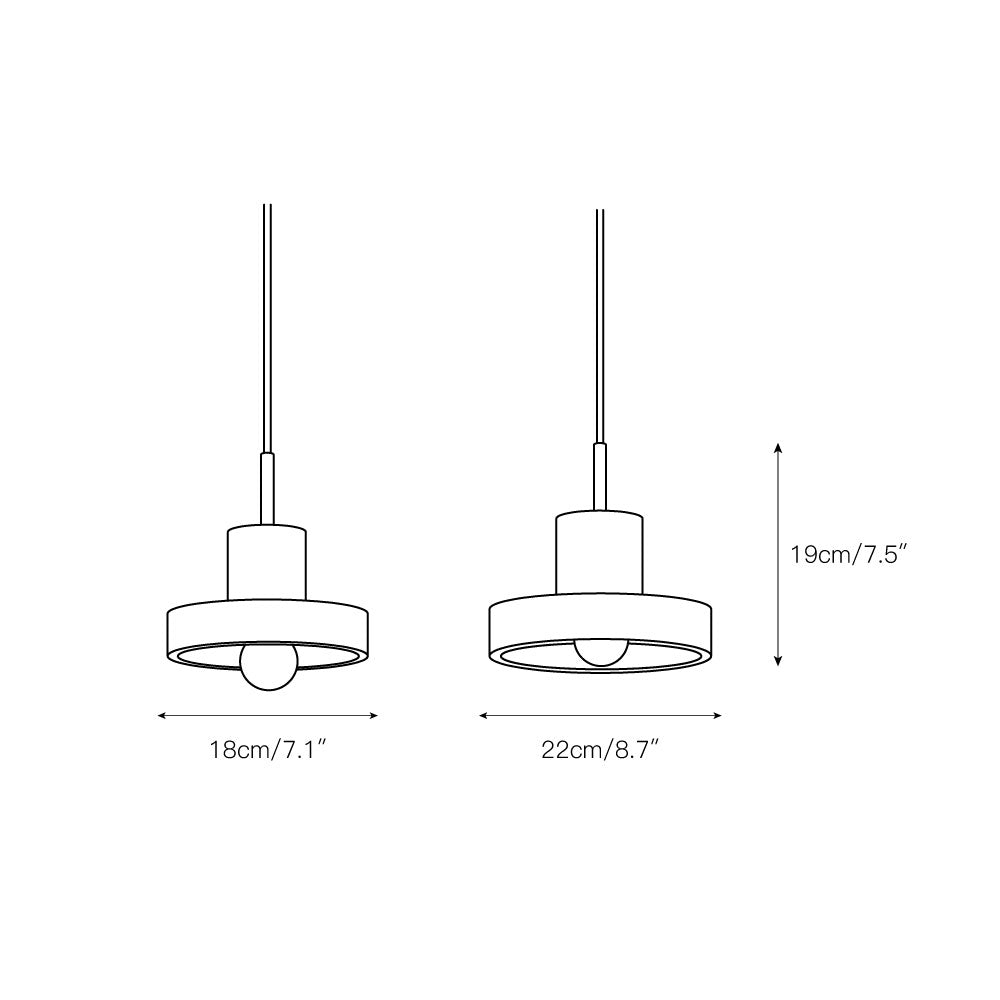 Cavelen Modern Minimalist Brass Alabaster Pendant Lamp - Lamp Copper