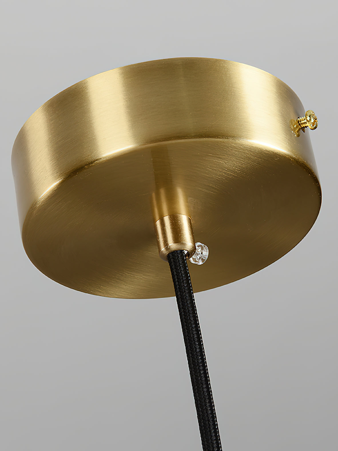 Cavelen Modern Minimalist Brass Alabaster Pendant Lamp - Lamp Copper