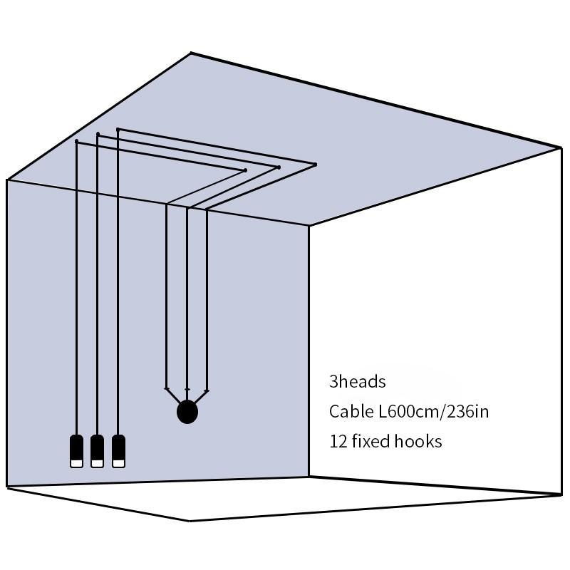 Line Form Pendant light - Letslighting