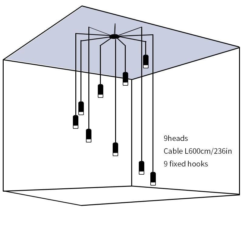 Line Form Pendant light - Letslighting