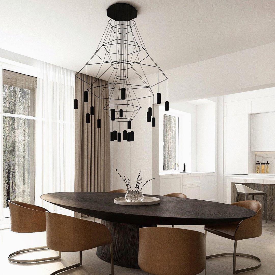Lines Chandelier - Letslighting