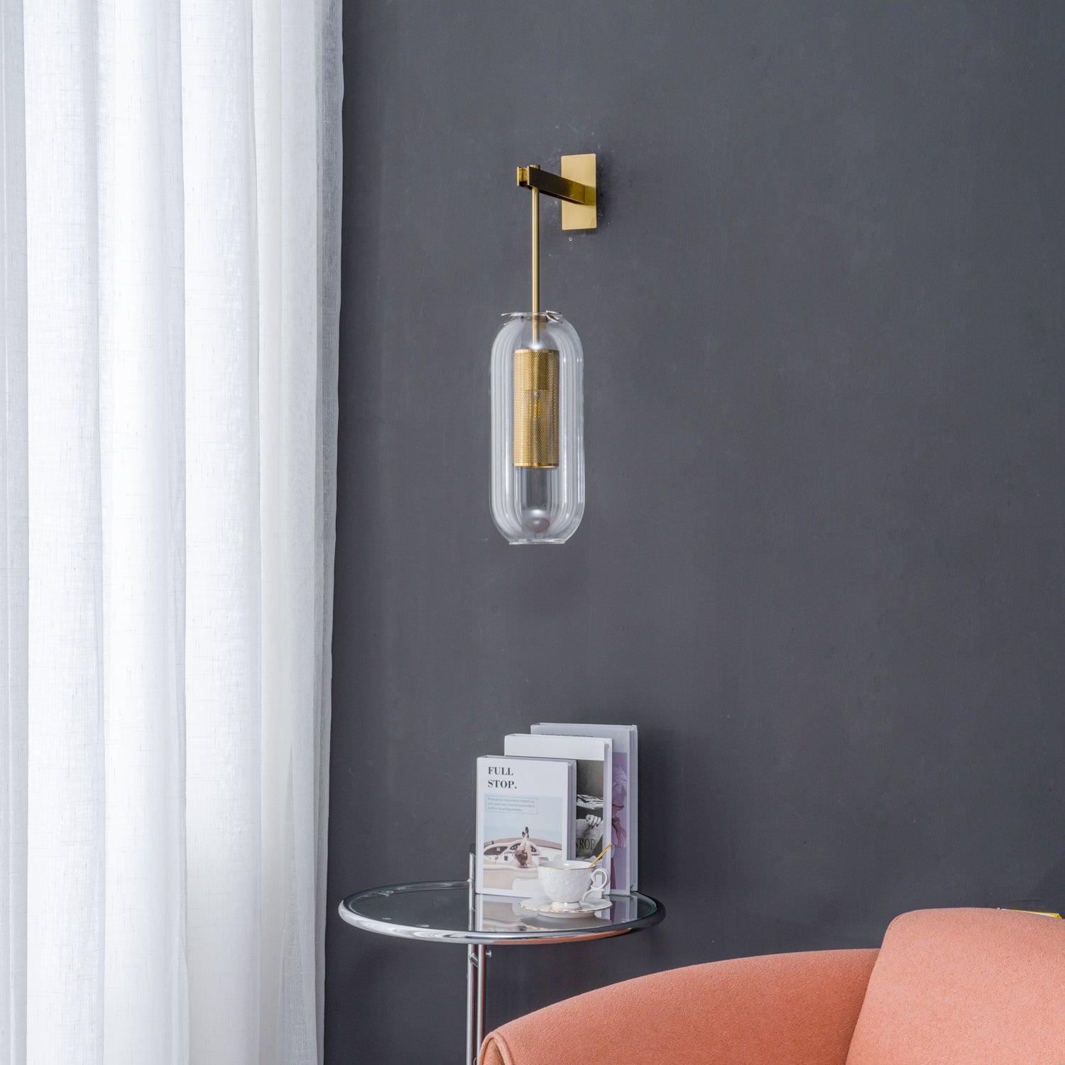 Vadim Glass Wall Lamp - Letslighting