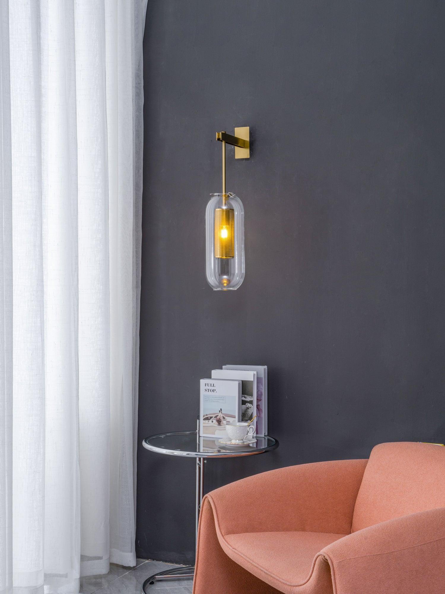 Vadim Glass Wall Lamp - Letslighting