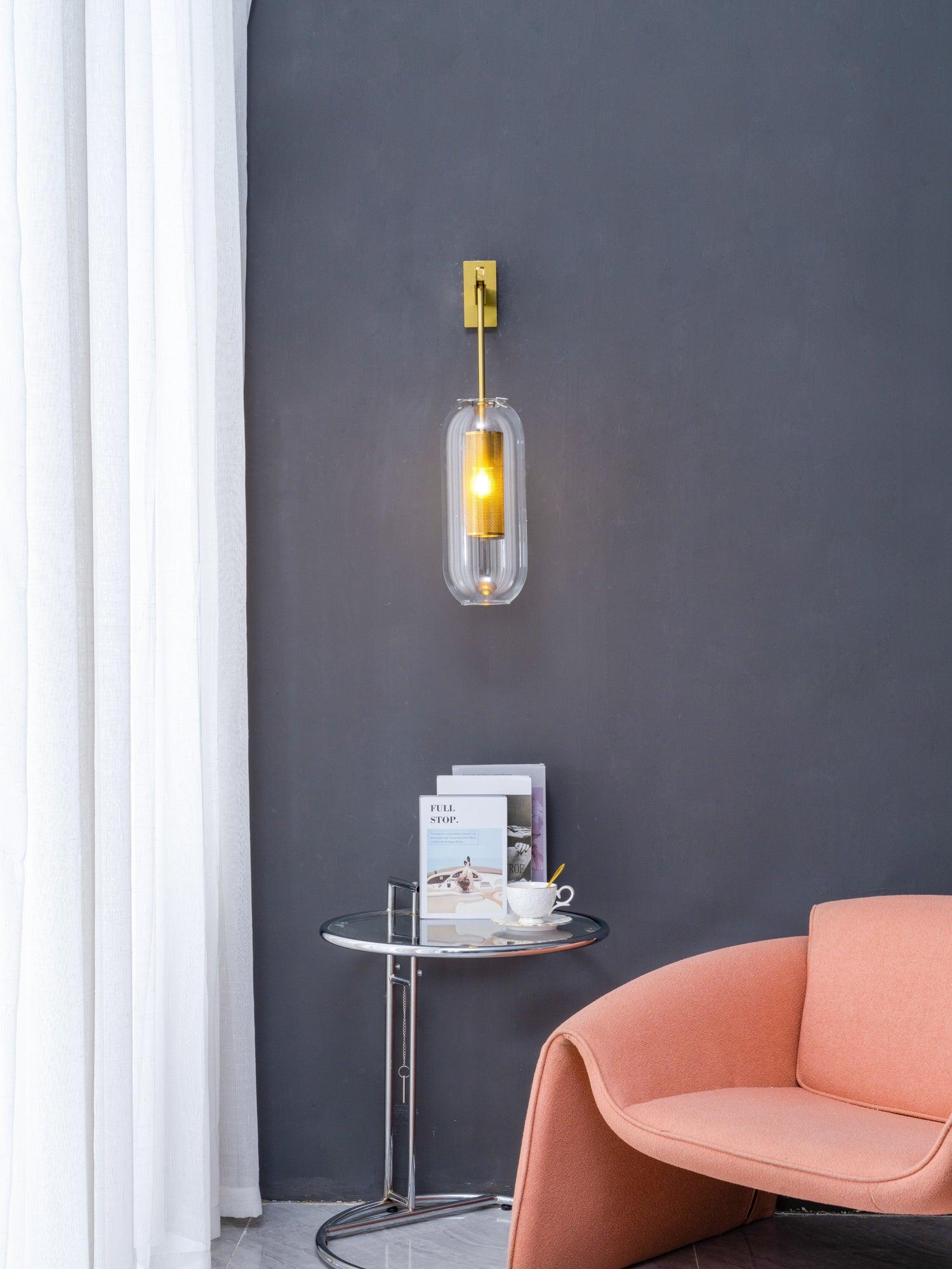 Vadim Glass Wall Lamp - Letslighting