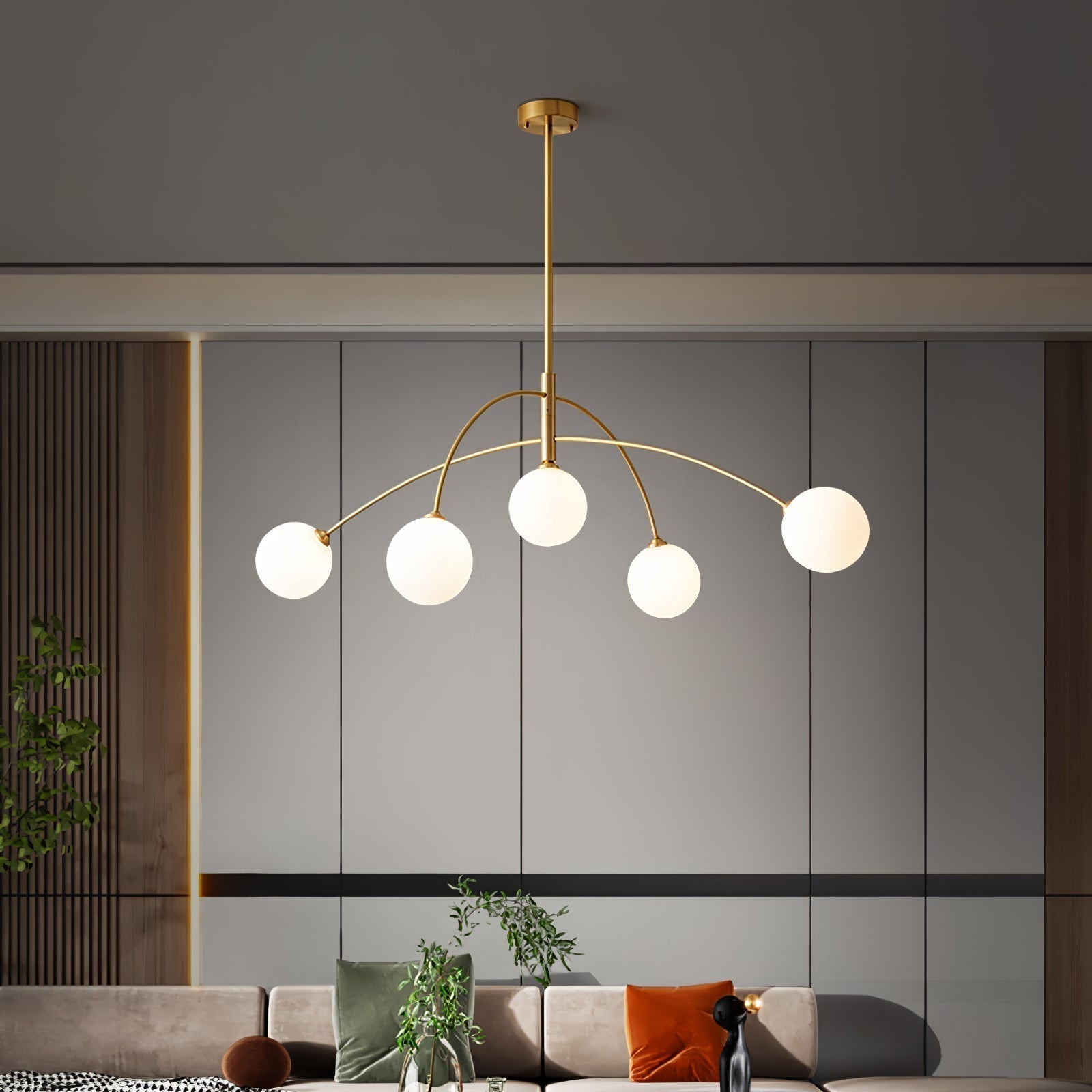 Valentina Arc Chandelier - Letslighting