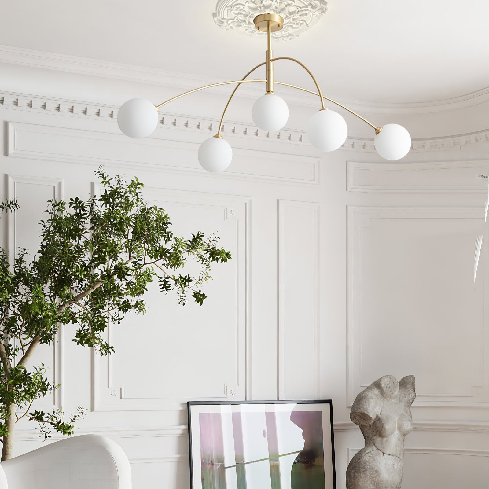 Valentina Arc Chandelier - Letslighting