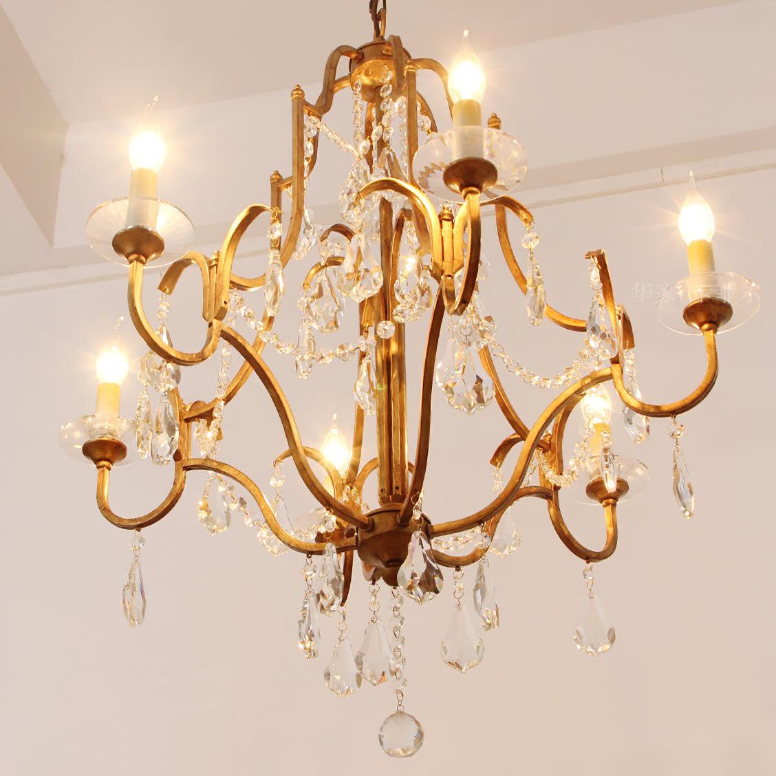 Kristy Crystal Chandelier Gorgeous Special Farmhouse