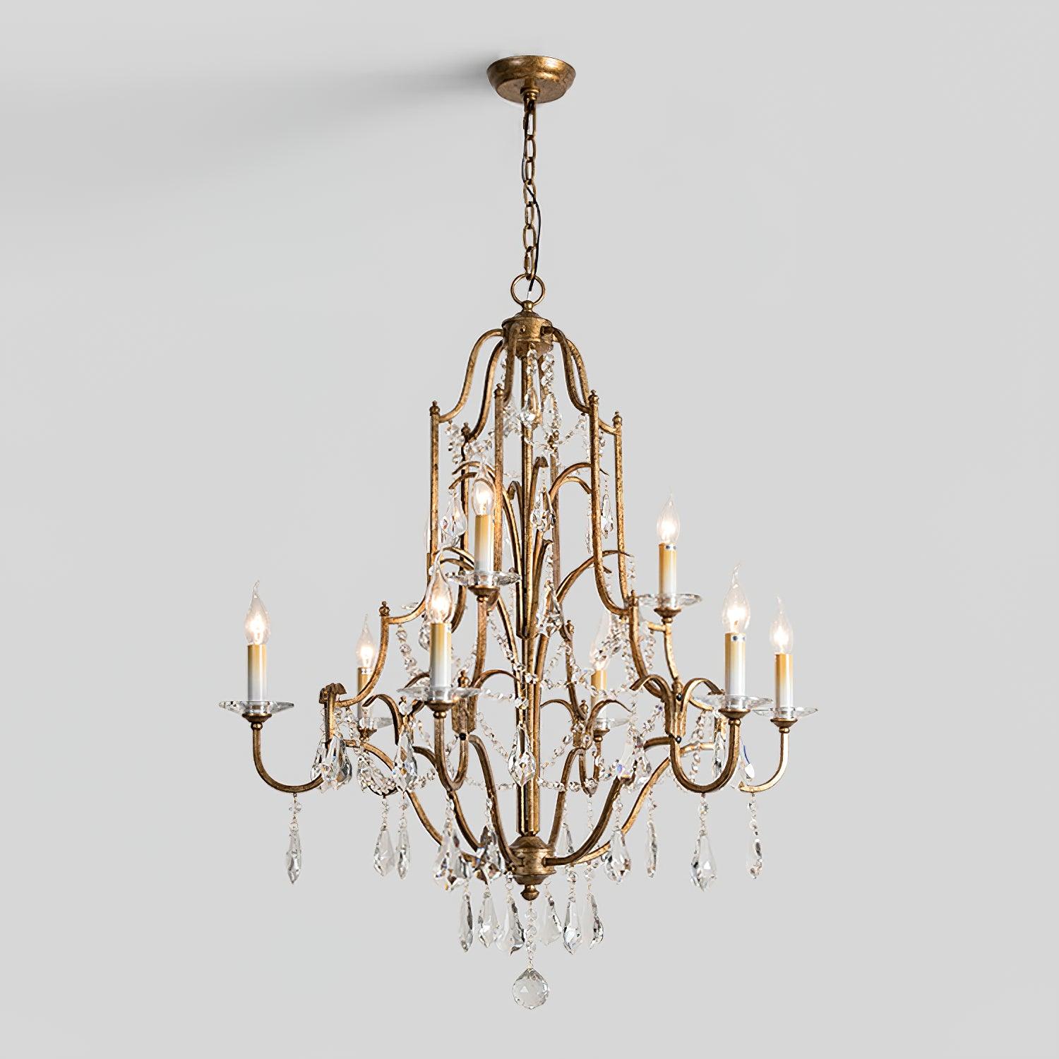 Kristy Crystal Chandelier Gorgeous Special Farmhouse