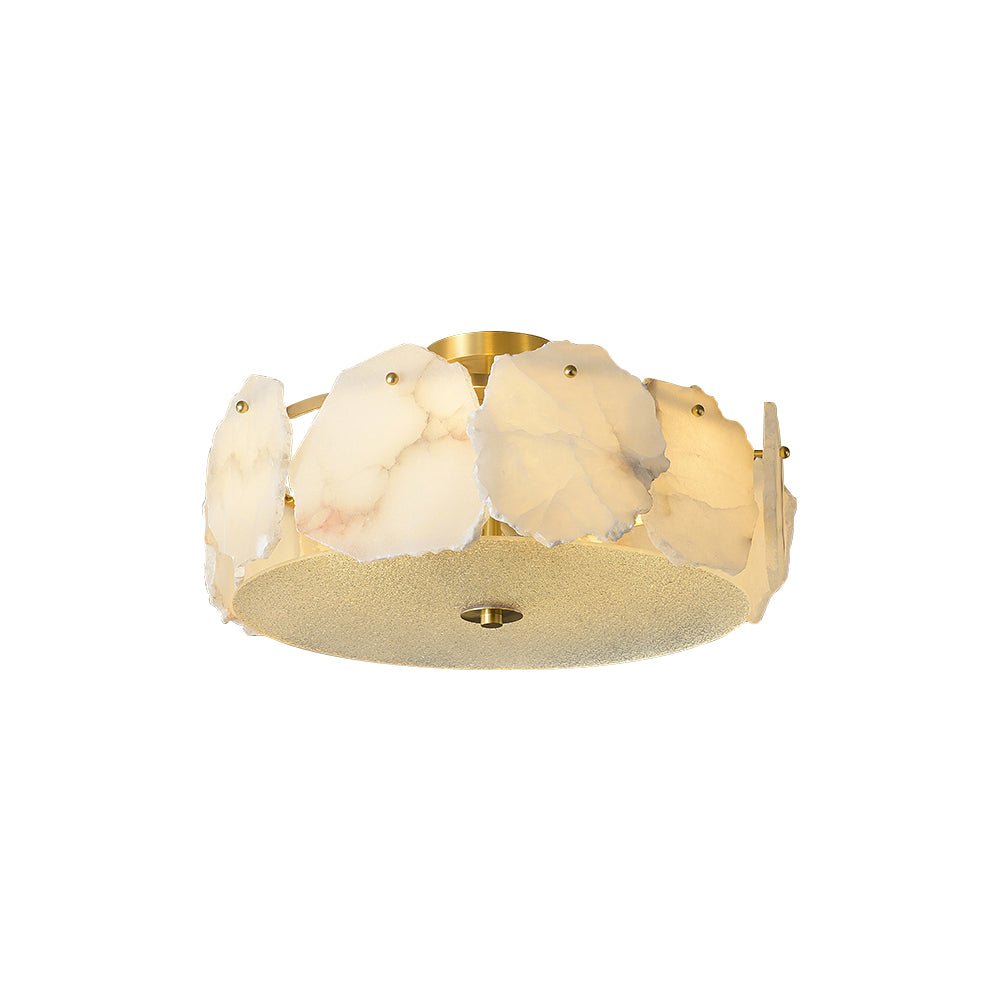 Amara Alabaster Flush Mount Ceiling Light - Letslighting