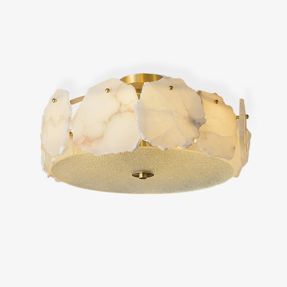 Amara Alabaster Flush Mount Ceiling Light - Letslighting