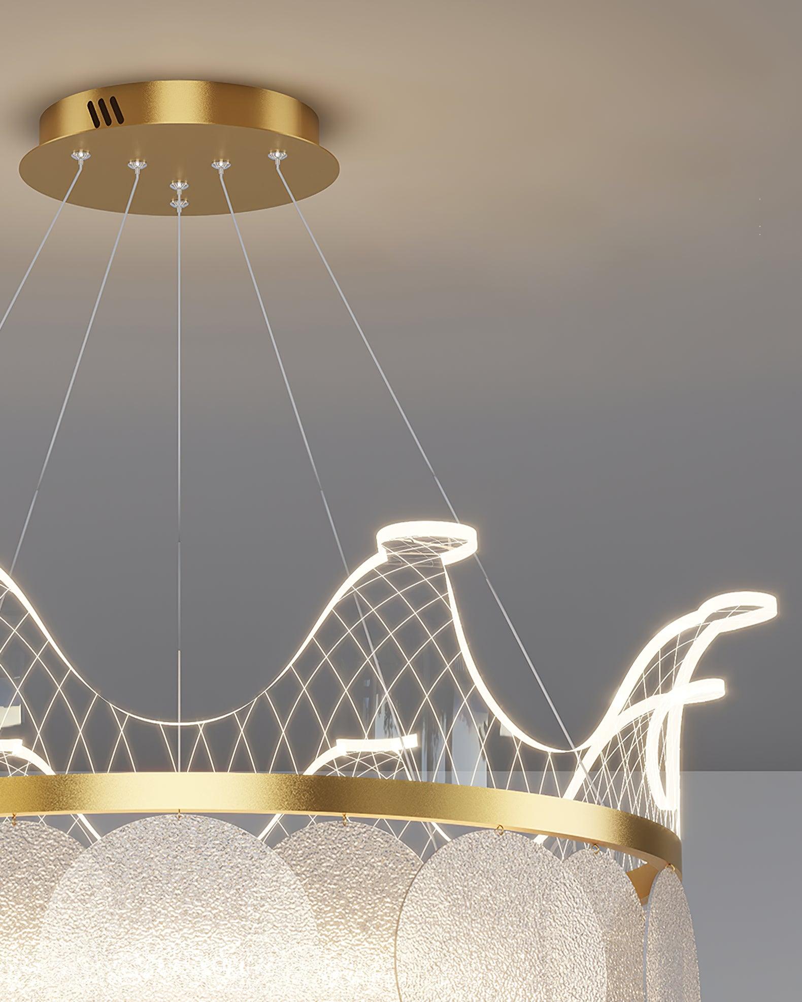 Vivian Luxury Metal Chandelier - Letslighting