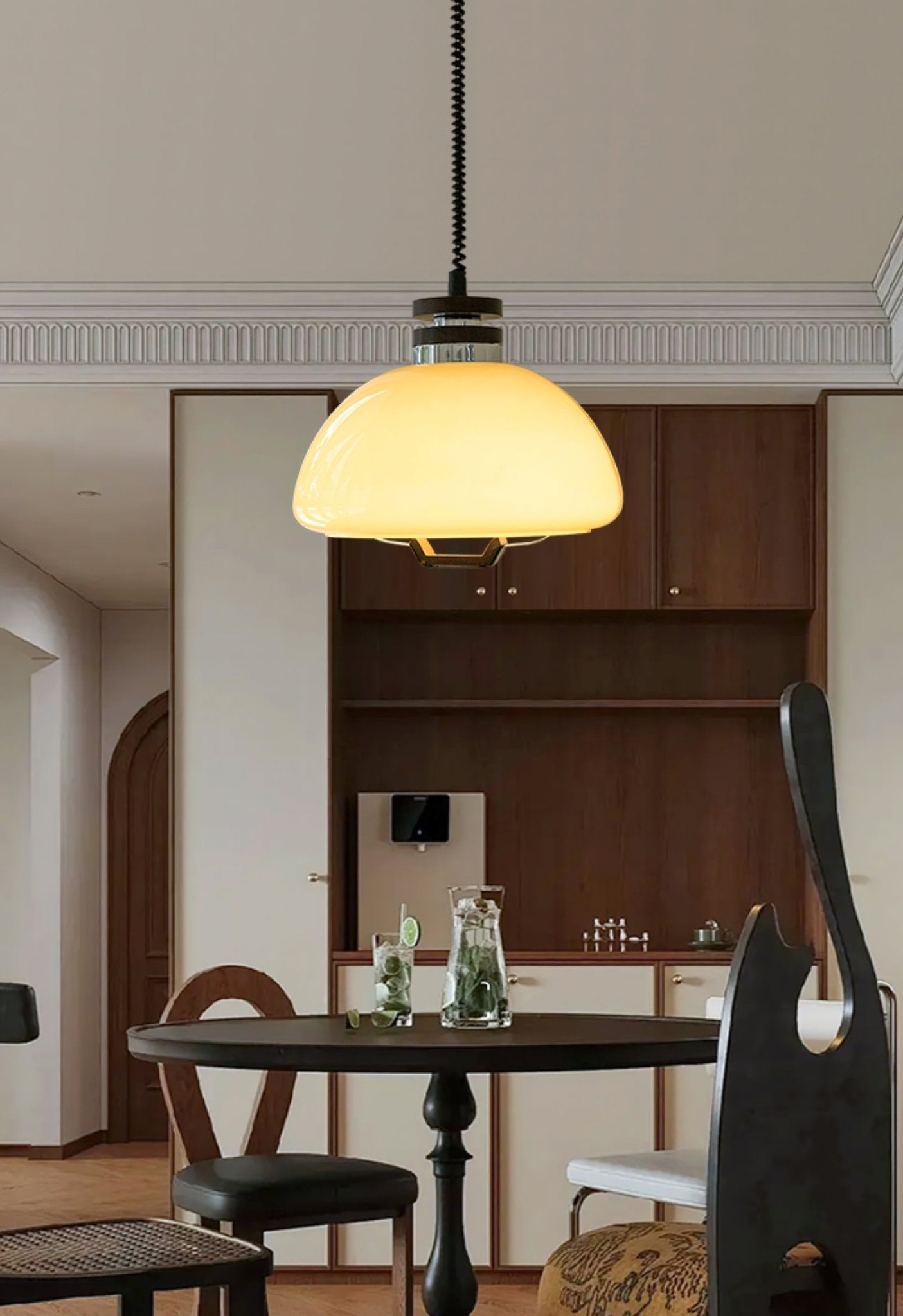 Vela Pudding Pendant Light - Letslighting