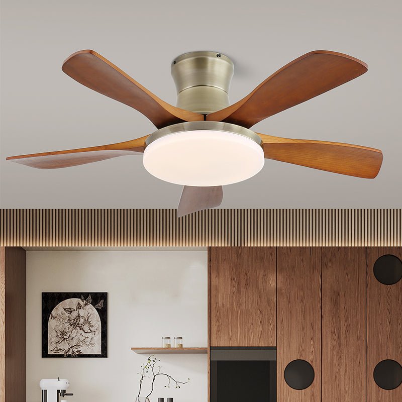 Diagrama de dimensiones del Ventilador de Techo Elara