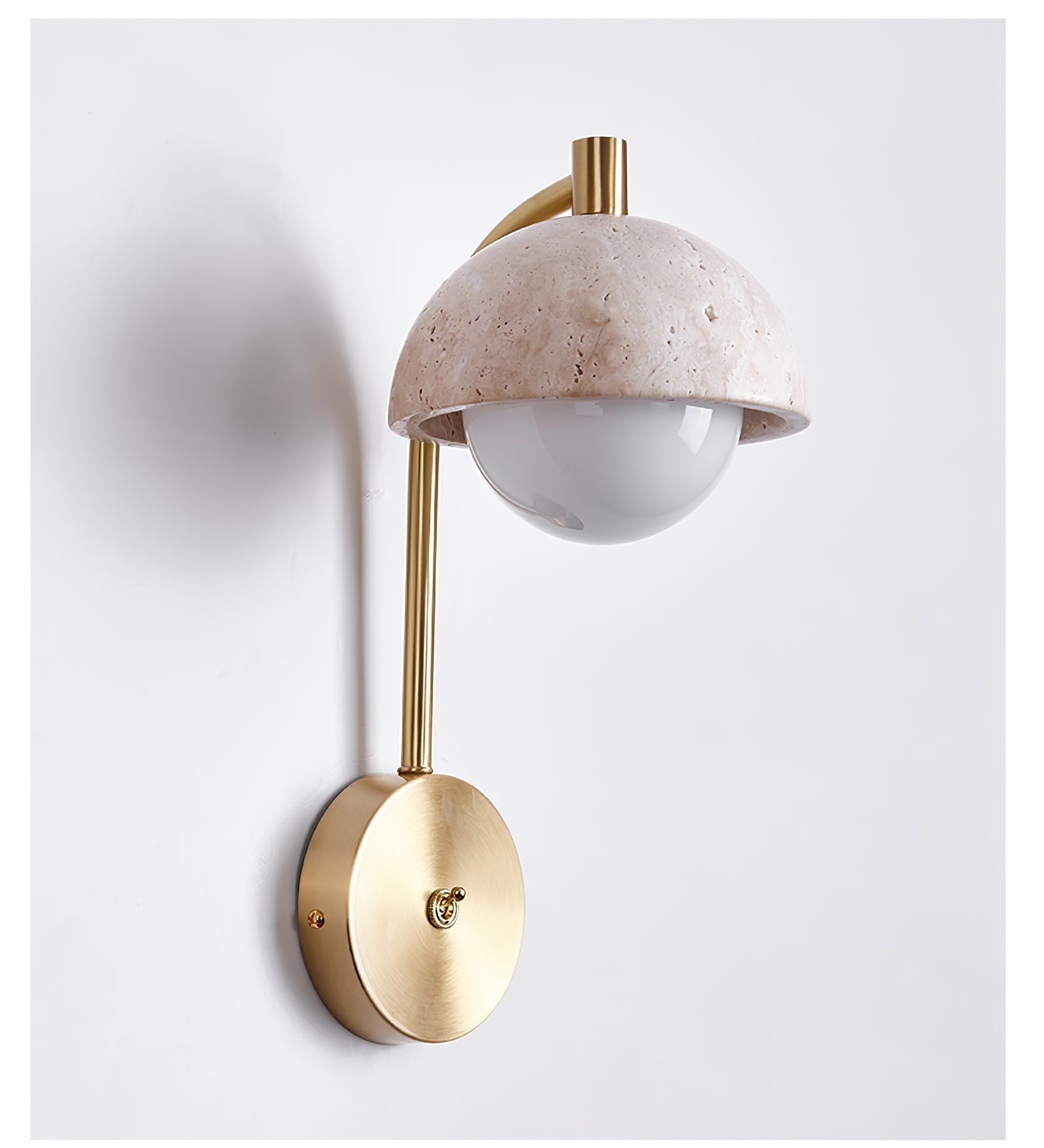 Ormaren Travertine Wall Light - Letslighting