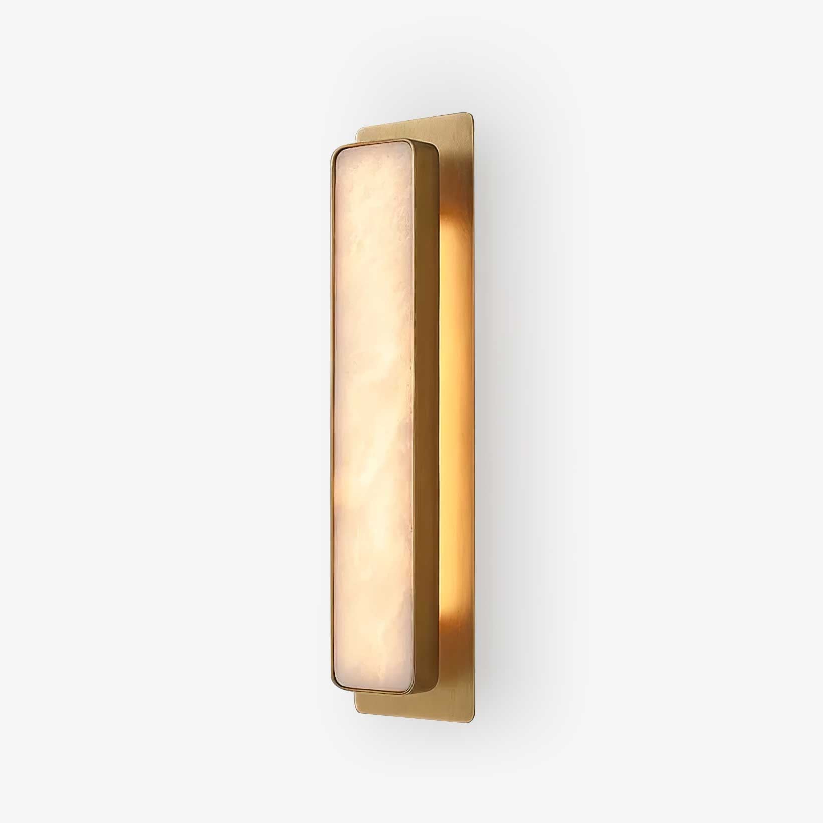 Ollore Linear Alabaster Wall Light - Letslighting