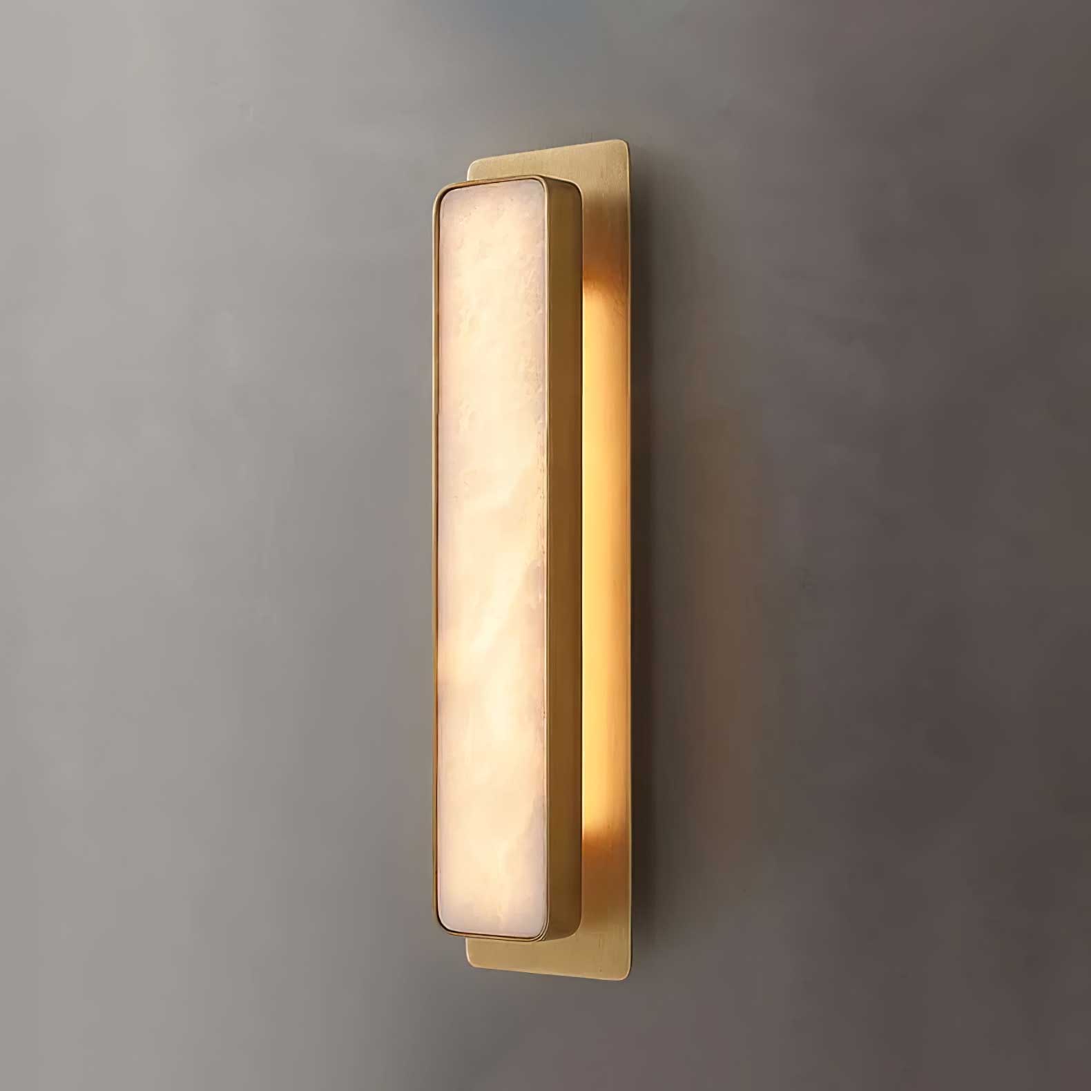 Ollore Linear Alabaster Wall Light - Letslighting
