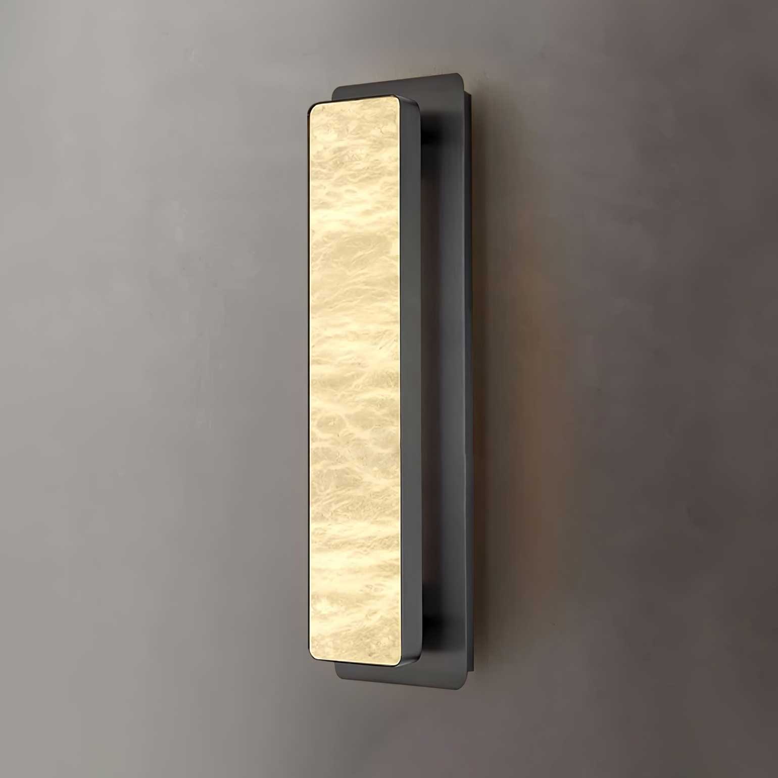 Ollore Linear Alabaster Wall Light - Letslighting