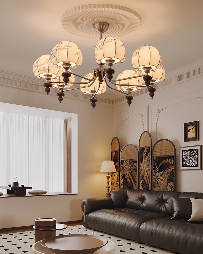 Velvet Petal Chandelier - Letslighting