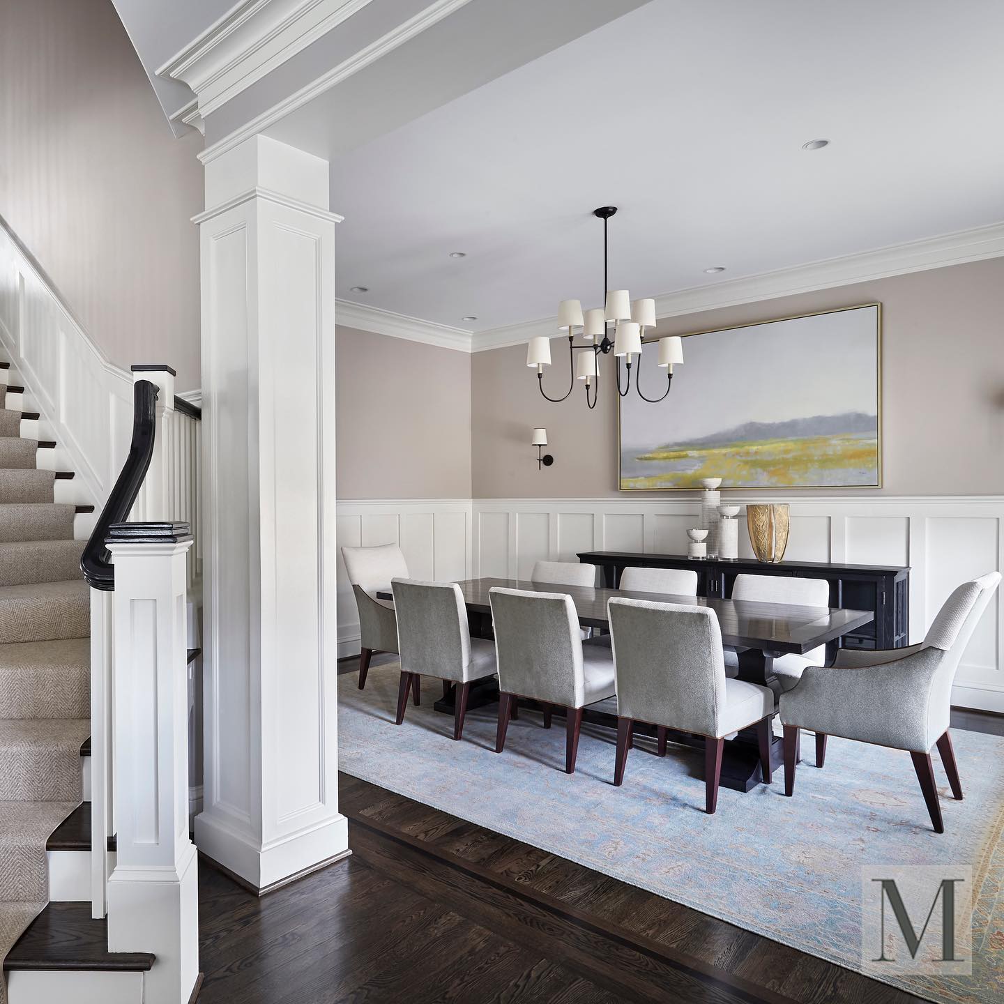 Silva Lámpara de Araña de Lujo de Latón con Tela