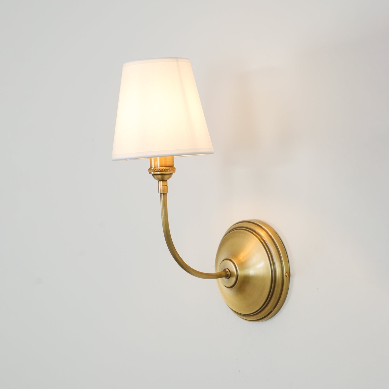 Silva Lámpara de Pared Clásica de Bronce Negro