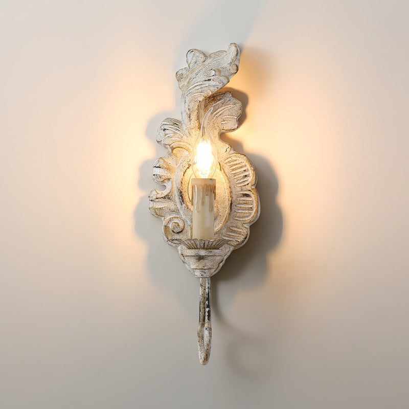 Olsilel Elegance Vintage Resin Metal Sconce Wall Lamp - Lamp Copper