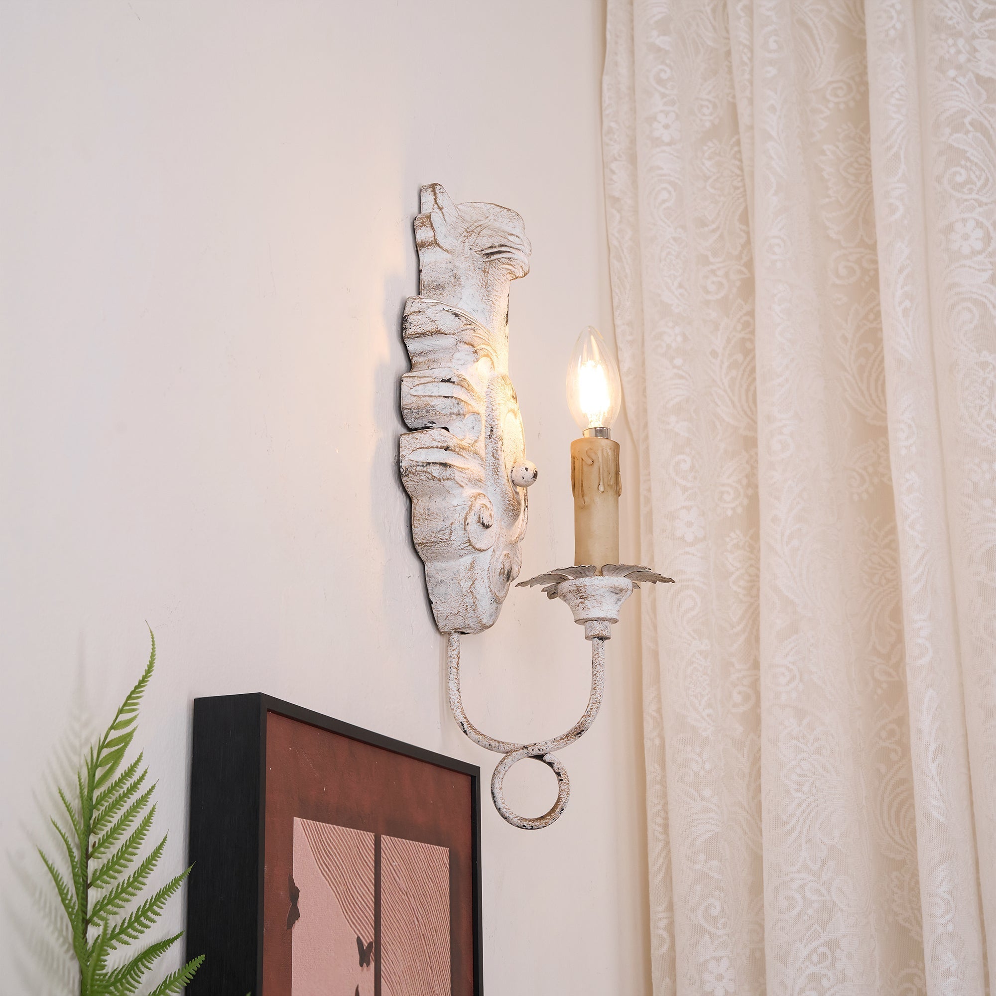 Silva Lámpara de Pared Interior de Madera