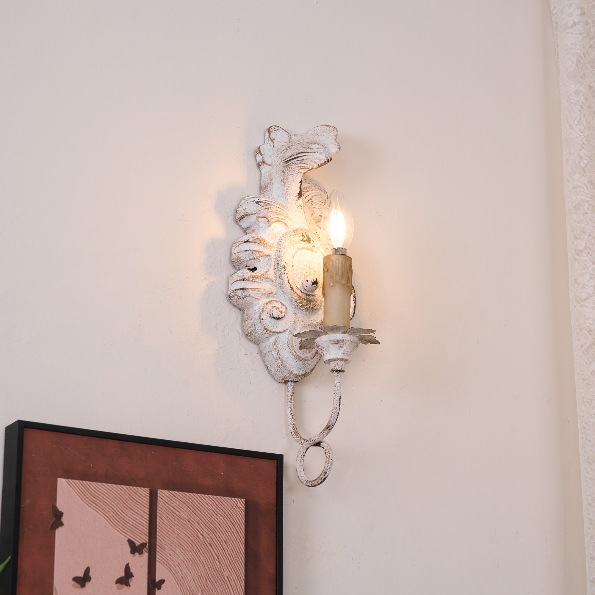 Silva Lámpara de Pared Interior de Madera