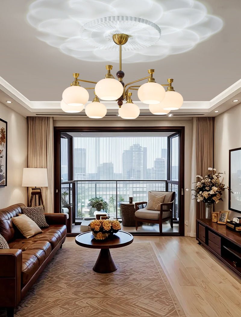 Verona Halo Chandelier - Letslighting