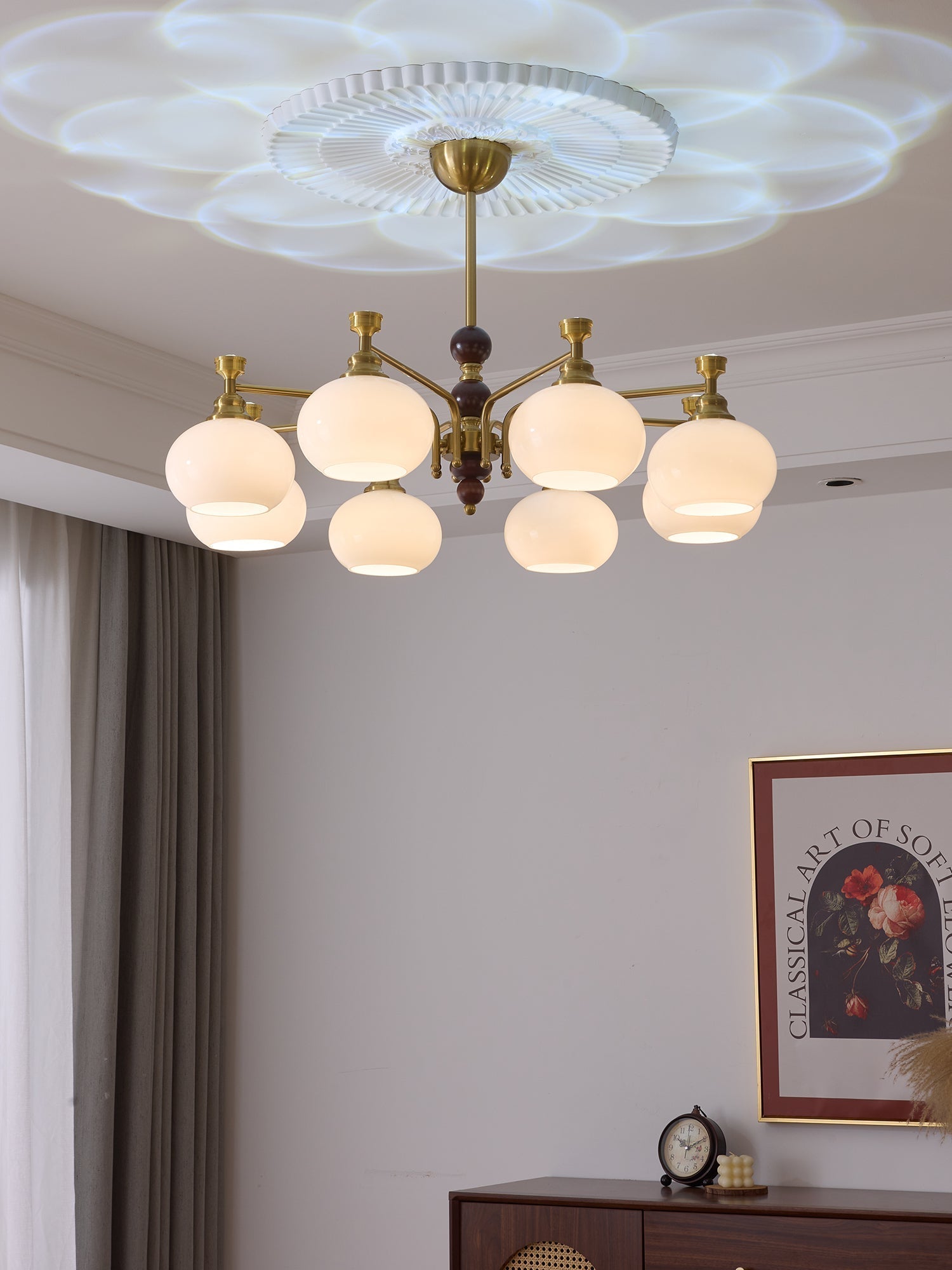 Verona Halo Chandelier - Letslighting