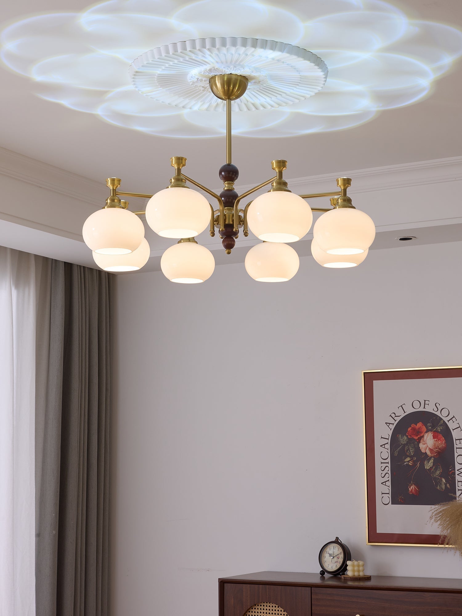 Verona Halo Chandelier - Letslighting