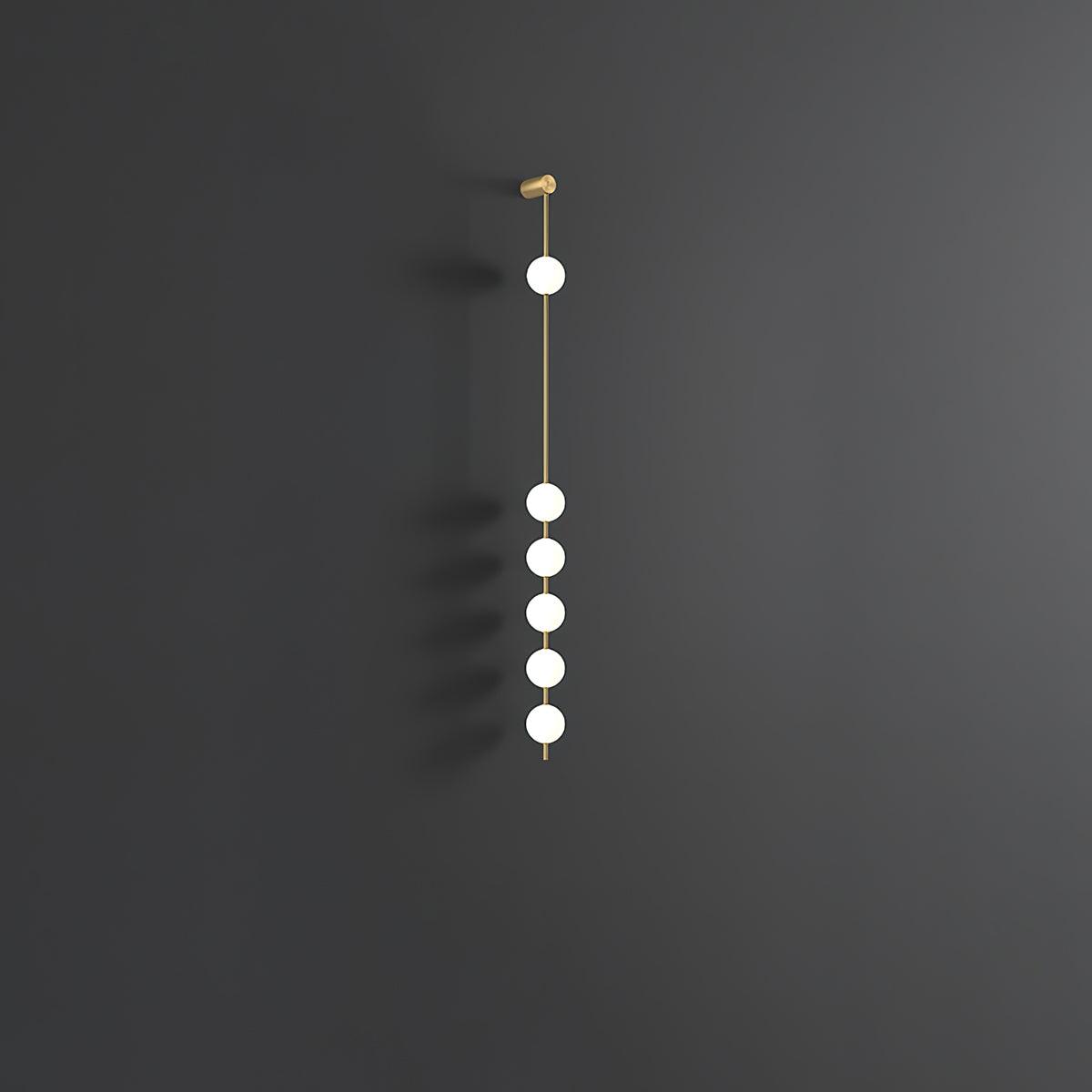 Valentina Lámpara de Pared de Bolas Verticales