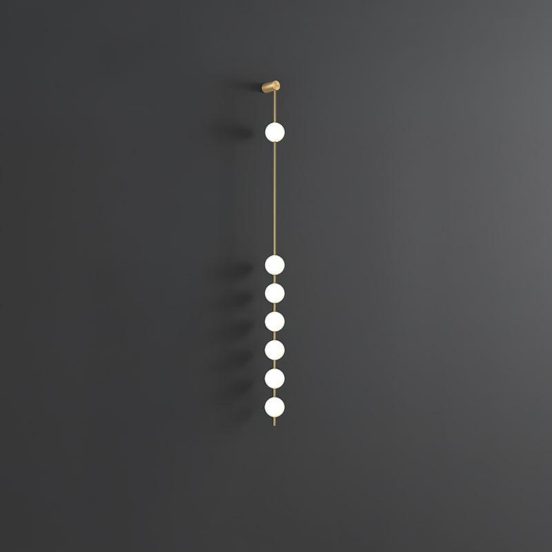 Valentina Lámpara de Pared de Bolas Verticales
