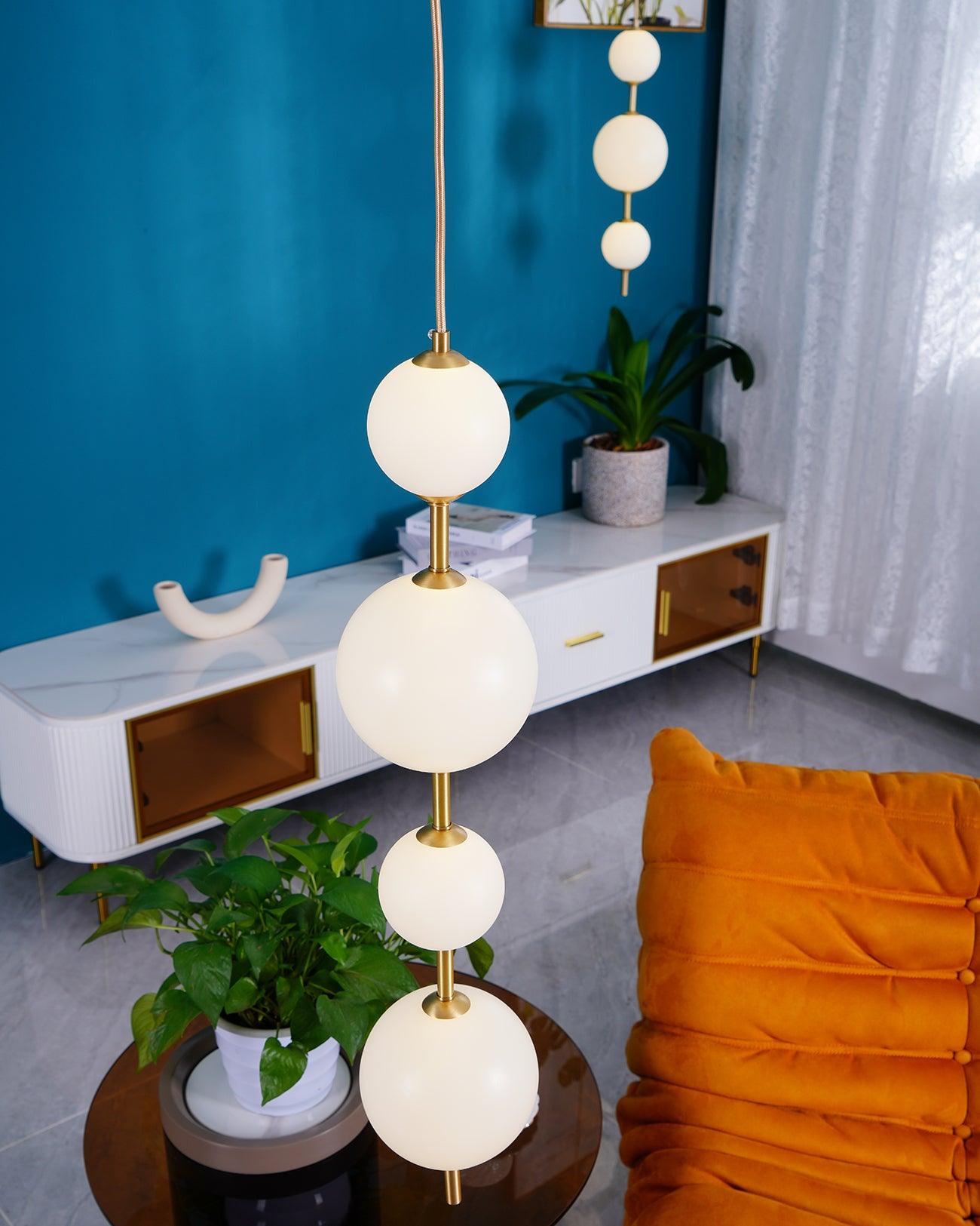 Vertical Globe Pendant Lamp - Letslighting