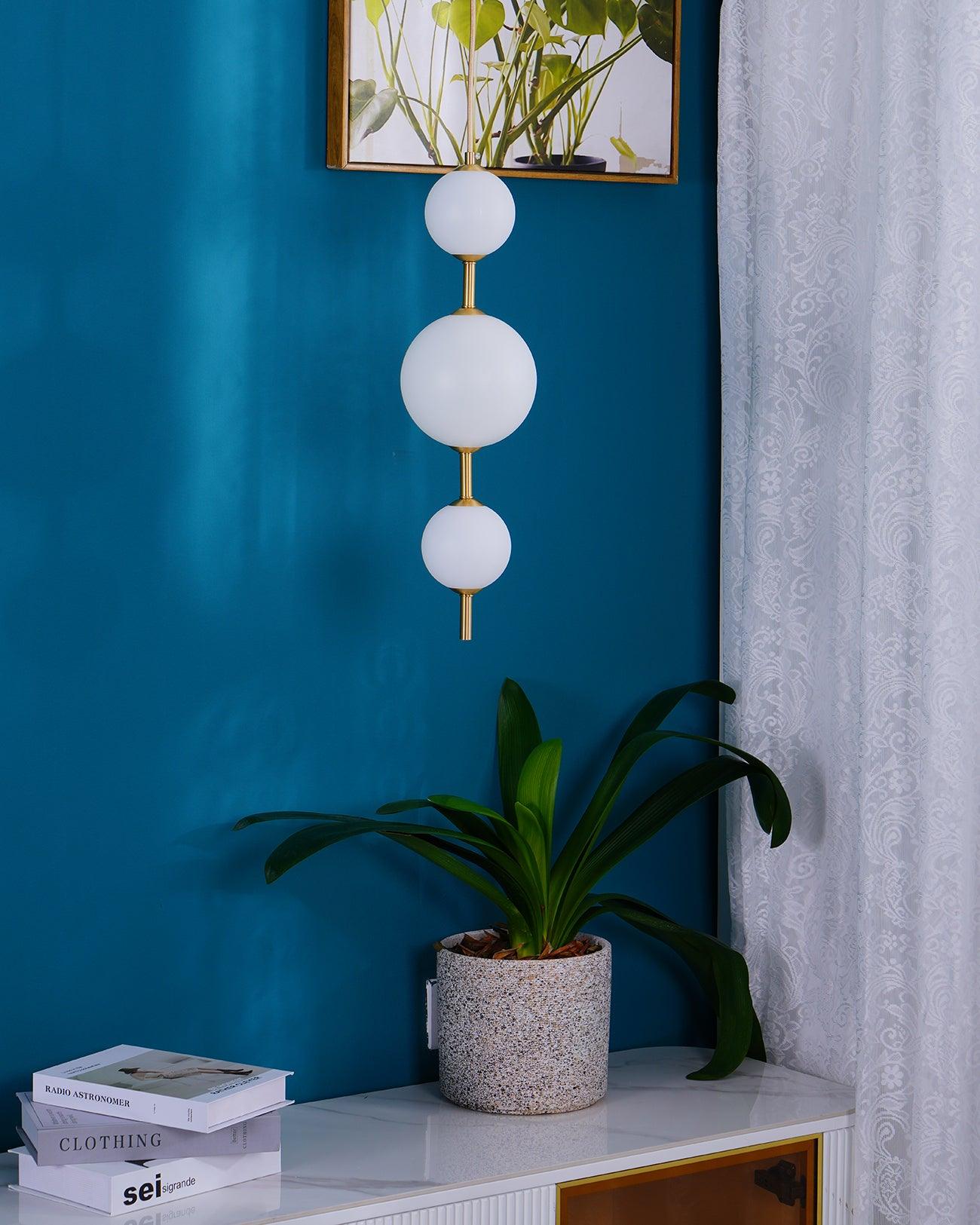 Vertical Globe Pendant Lamp - Letslighting