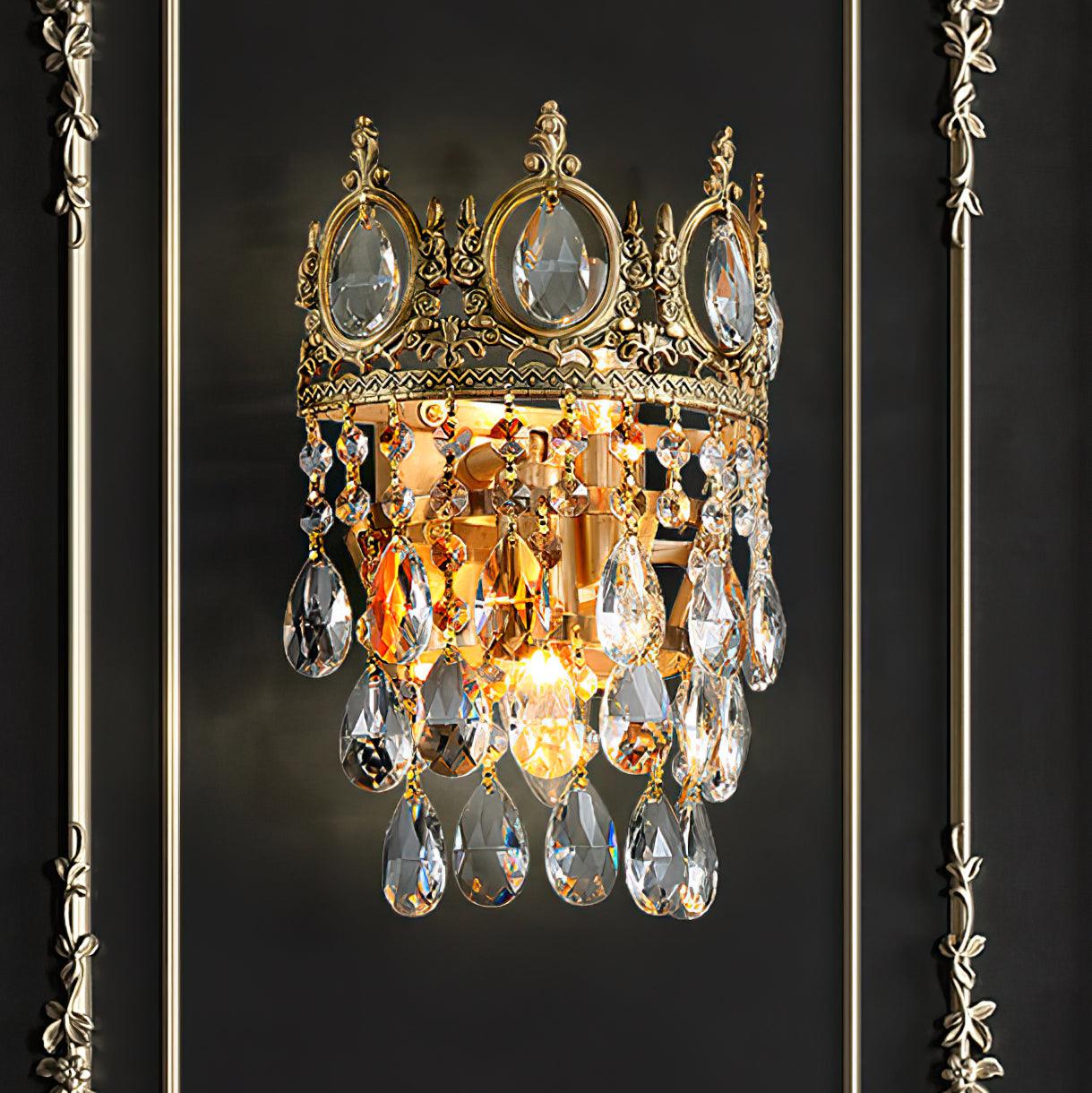 Ulliryra Vintage Crystal Wall Light - Letslighting