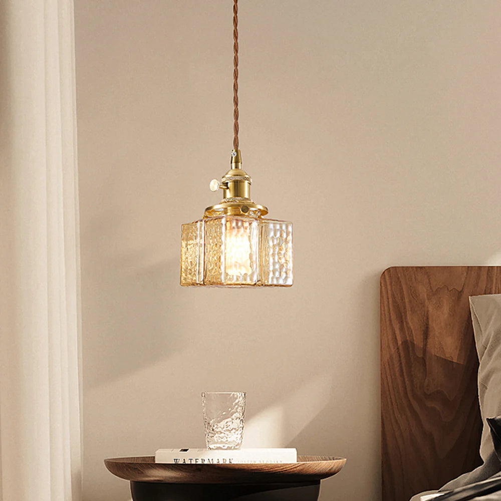 Silva Frasco de Perfume Vintage LED Lámpara Colgante Comedor