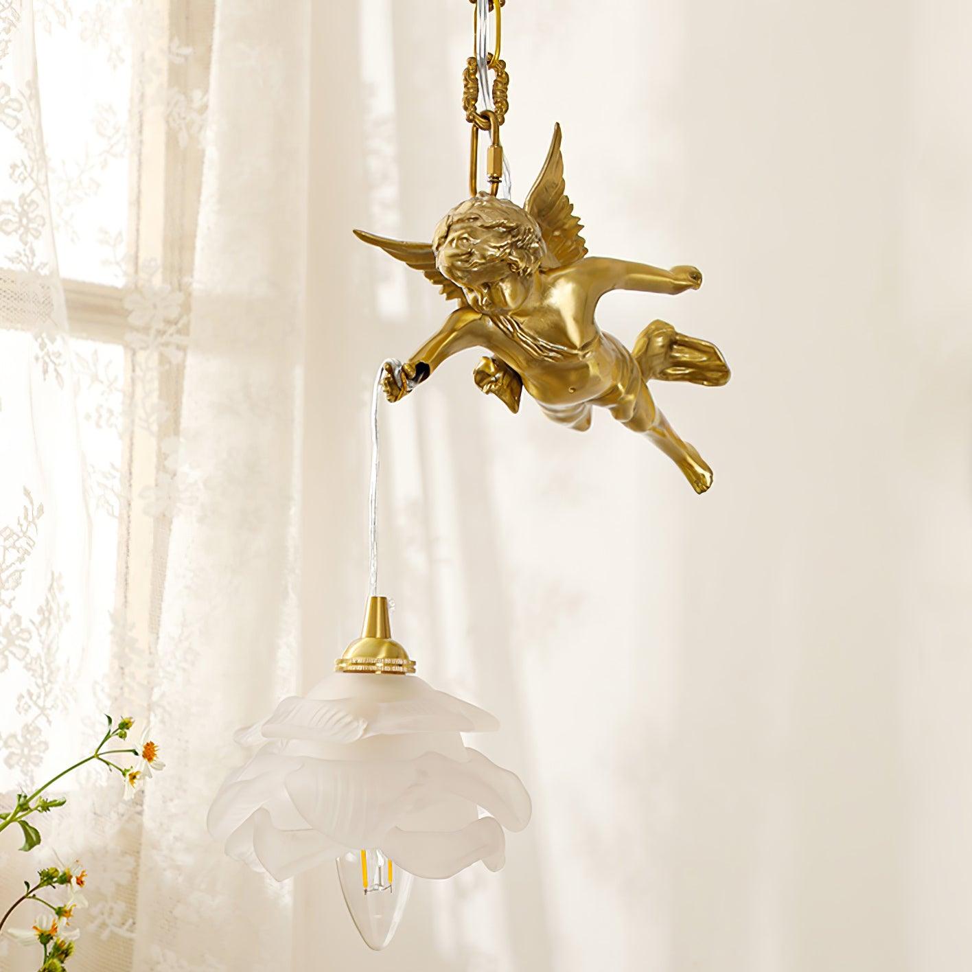 Vintage Angel Pendant Light - Letslighting