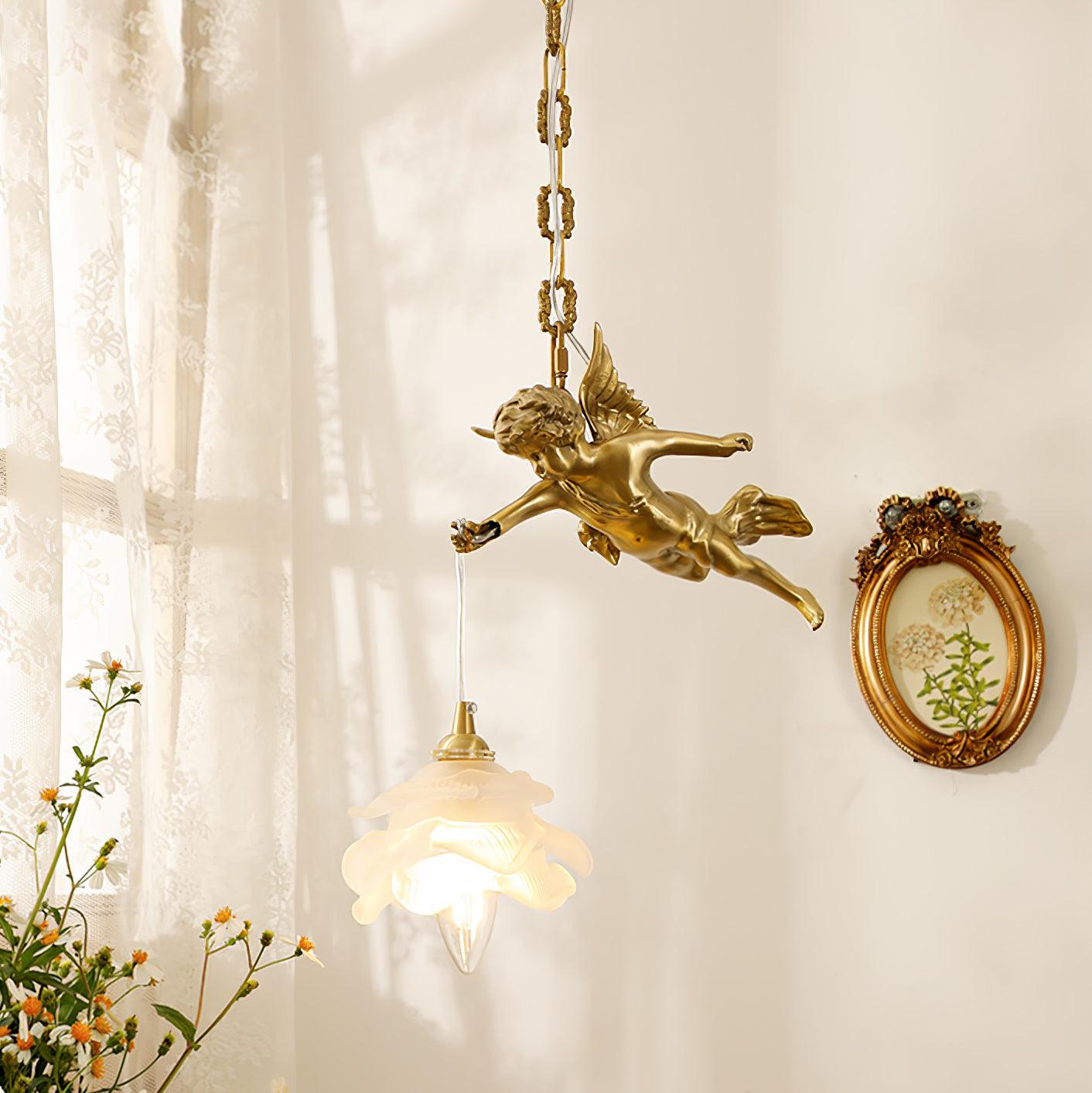Vintage Angel Pendant Light - Letslighting