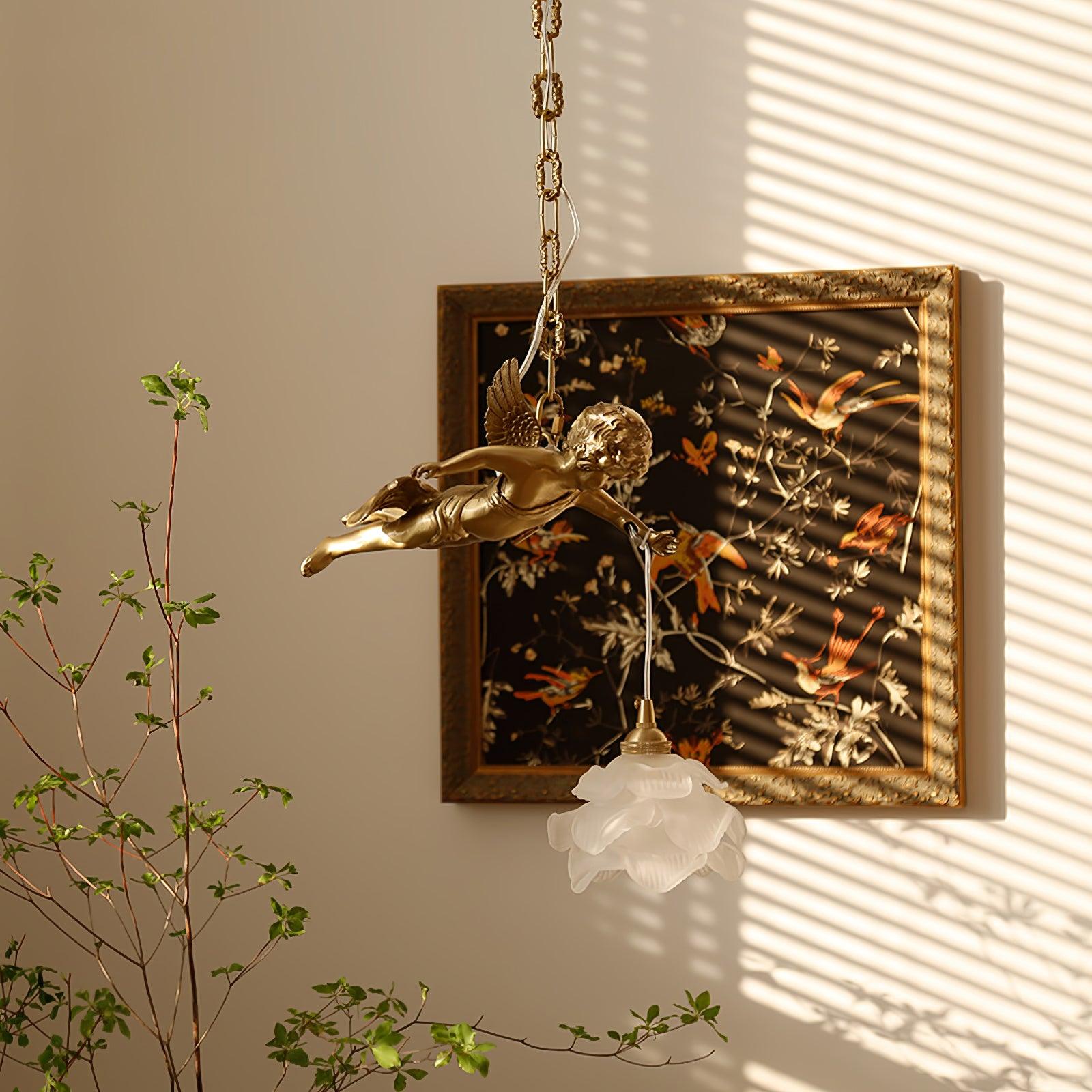 Vintage Angel Pendant Light - Letslighting