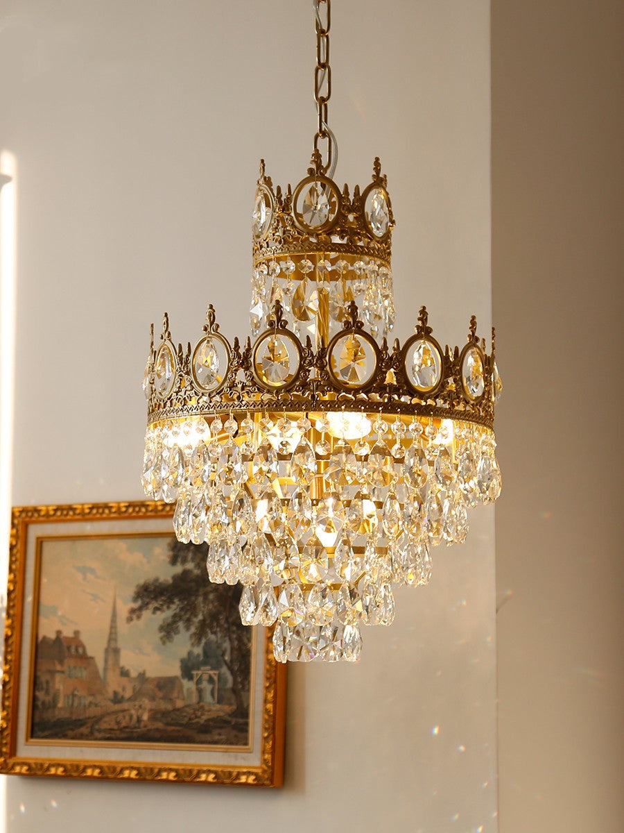 Vintage Crystal Chandelier - Letslighting