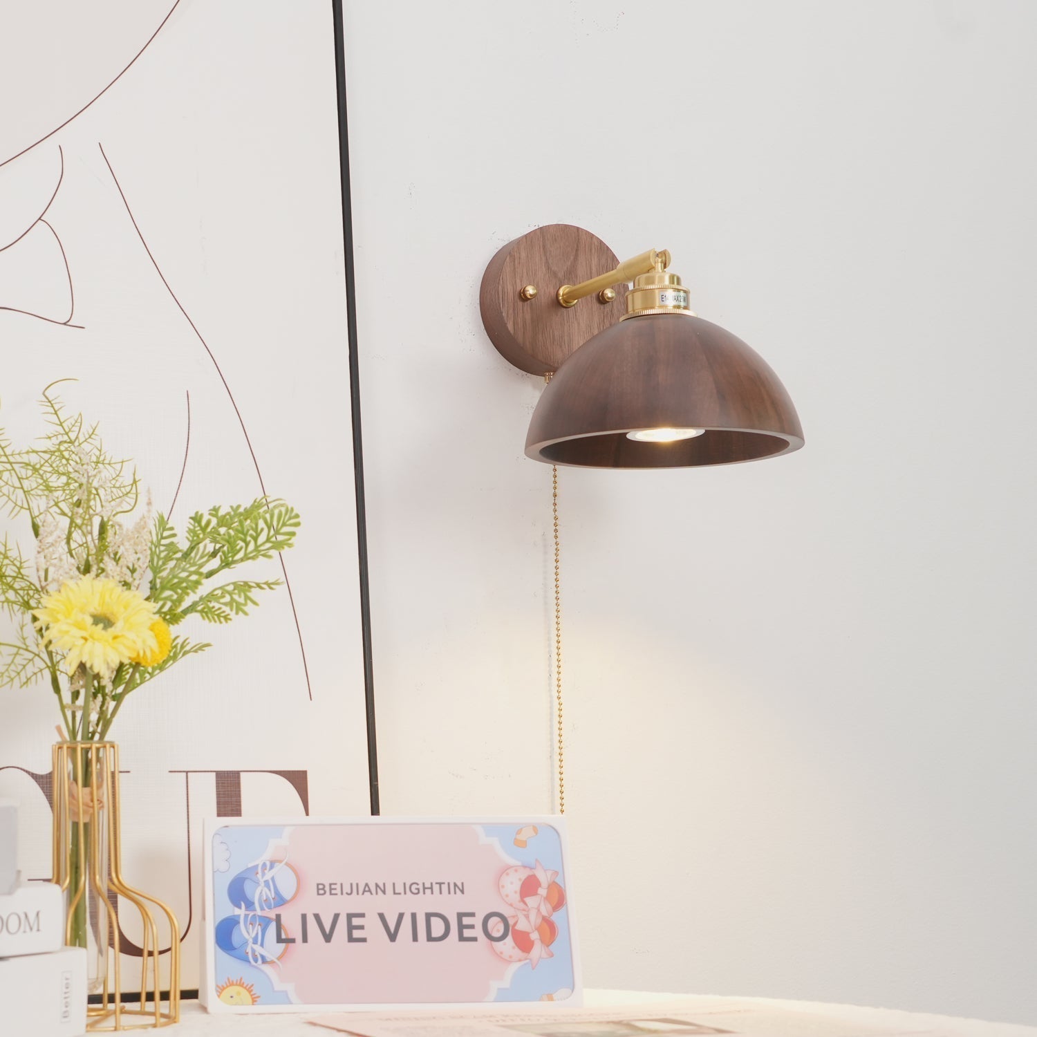 Rhett Pull Wall Lamp - Letslighting
