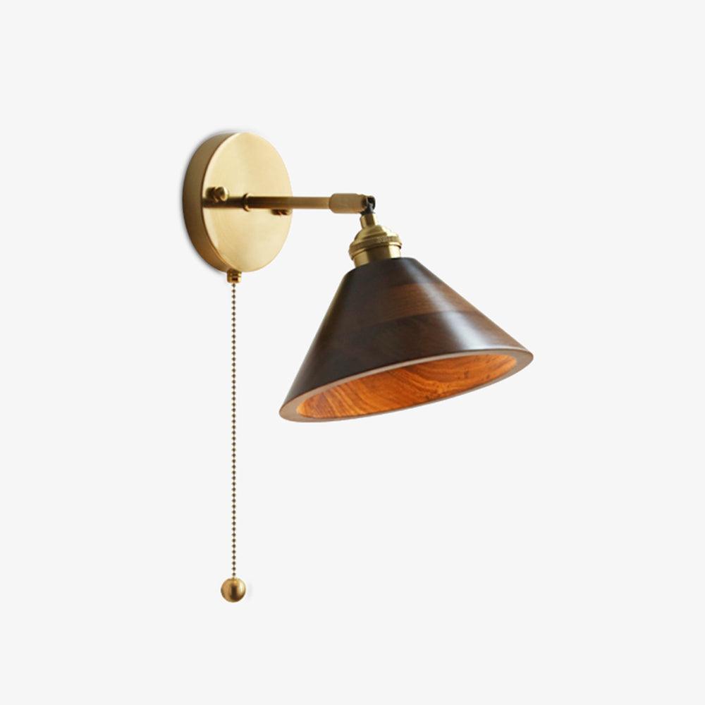 Muto Lámpara de Pared Vintage con Interruptor de Cadena