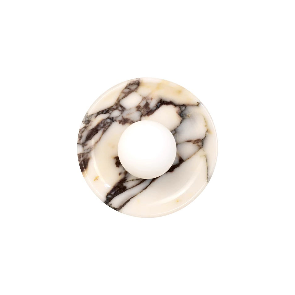 Cacariel Modern Minimalist Marble Glass Wall Lamp - Lamp Copper