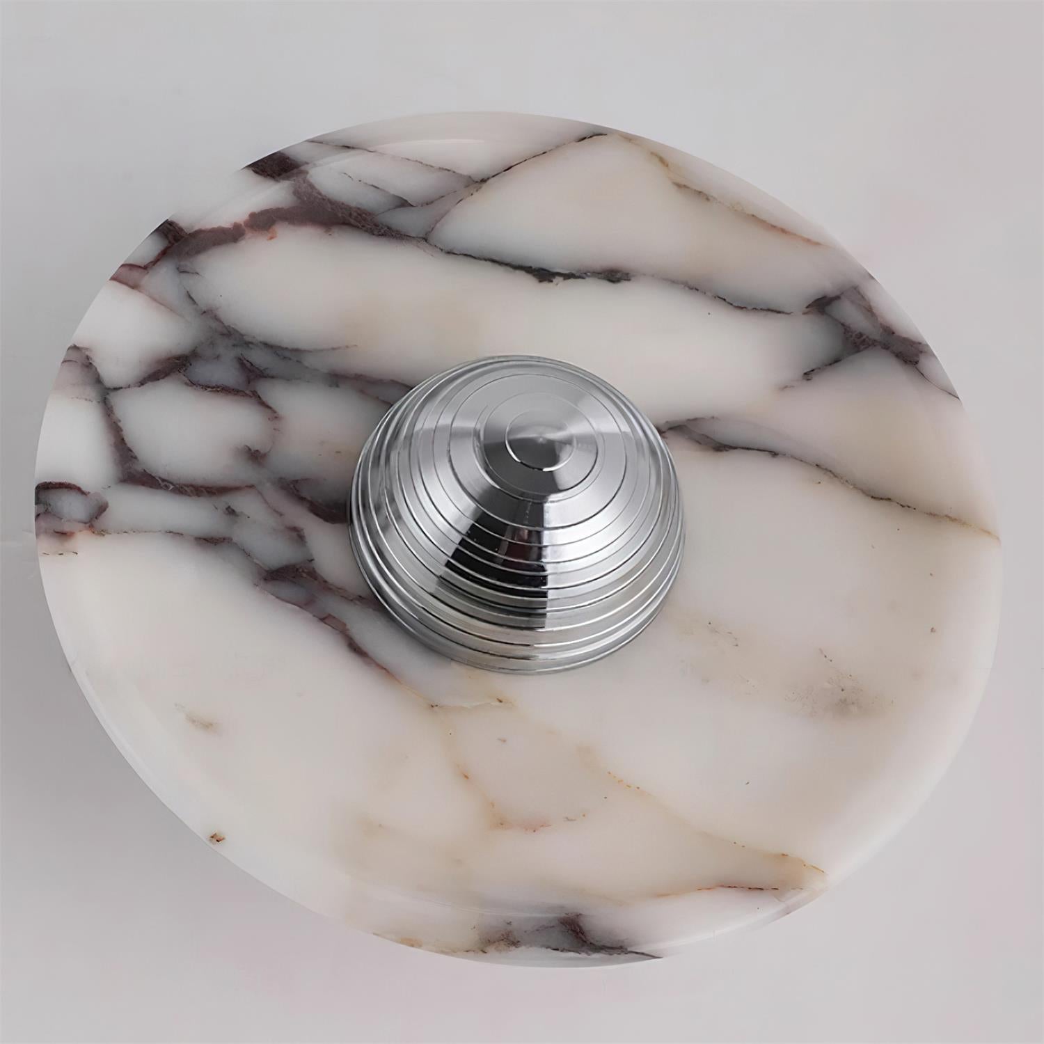 Wall Lamp Marble Disc LED Modern Light Fixture Multiple Colors - Letslighting