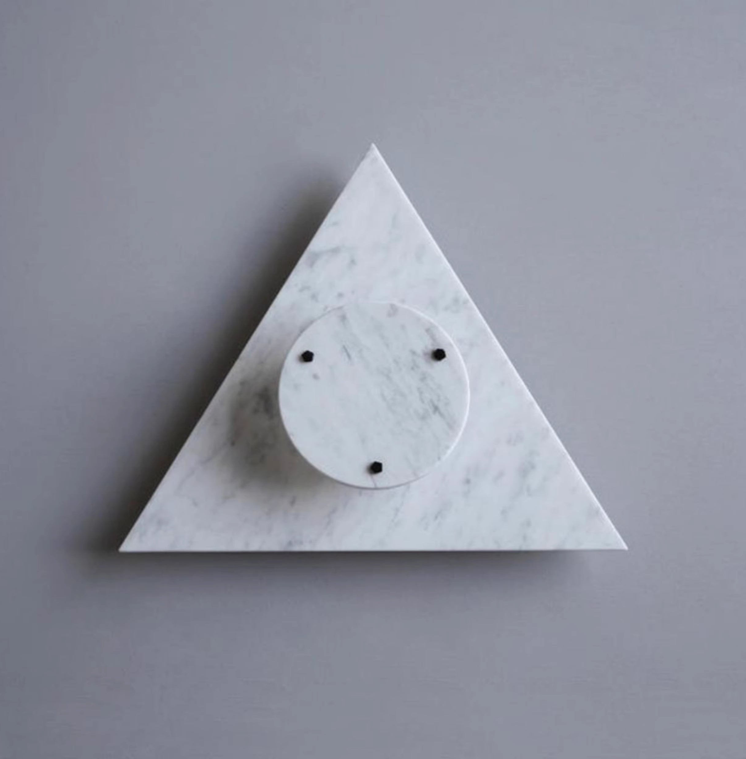 Pyramid Rustic Marble Wall Light - Letslighting