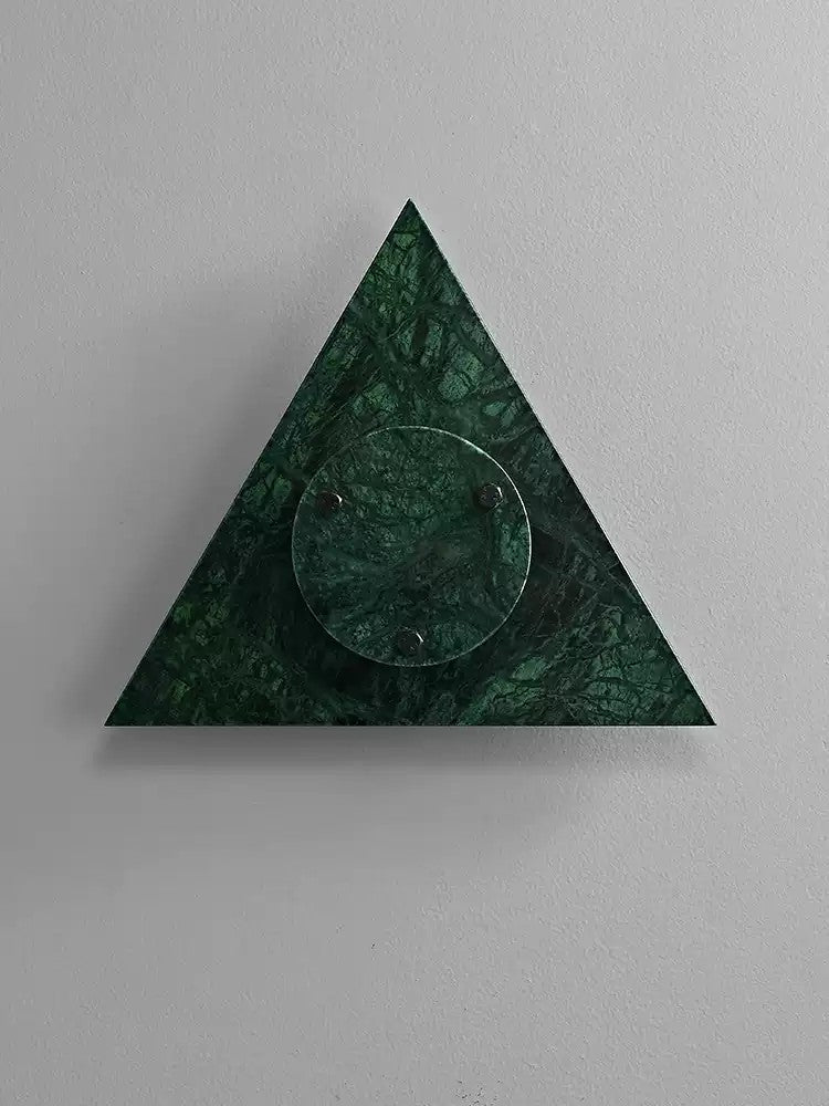 Pyramid Rustic Marble Wall Light - Letslighting