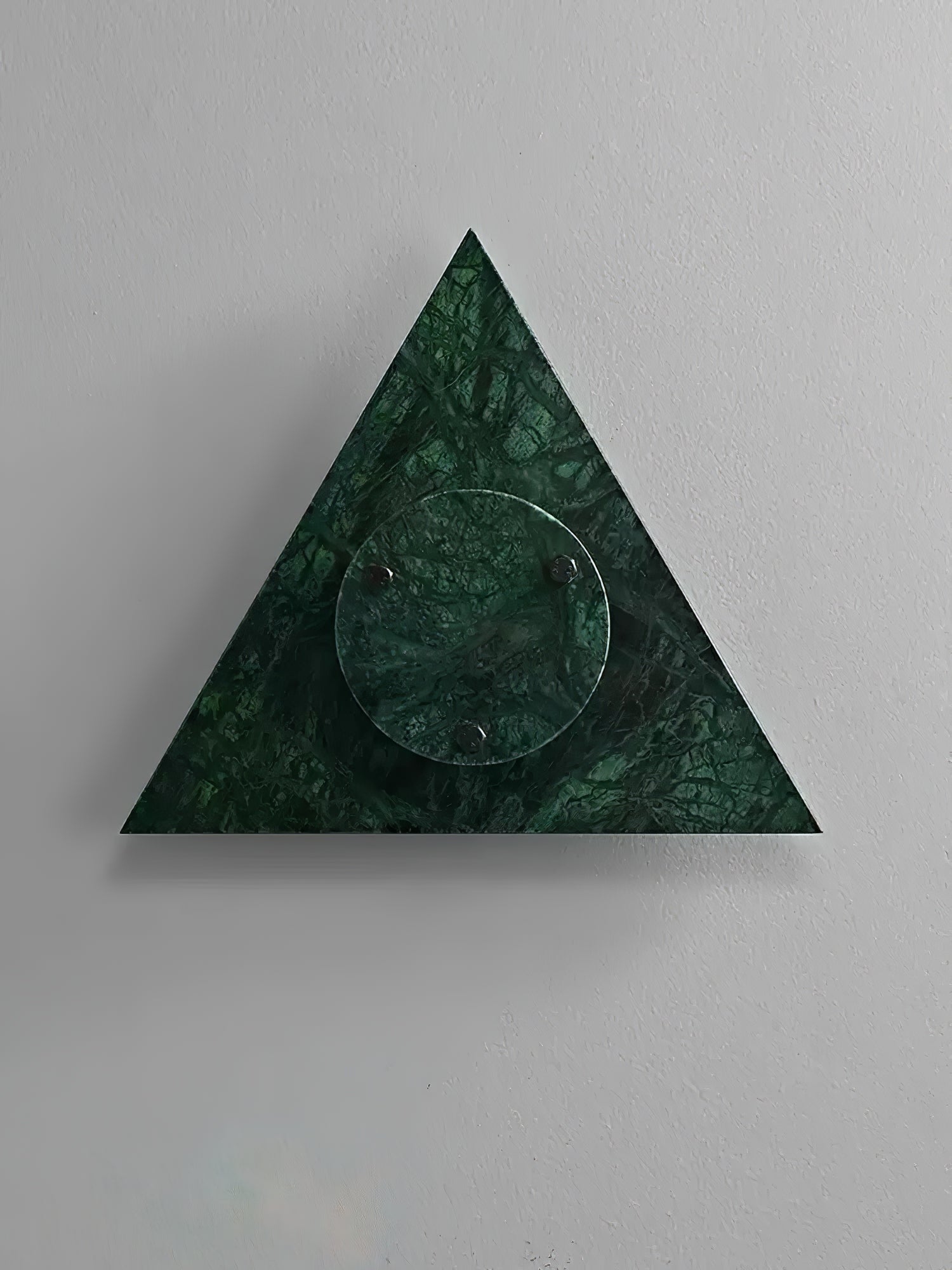 Pyramid Rustic Marble Wall Light - Letslighting